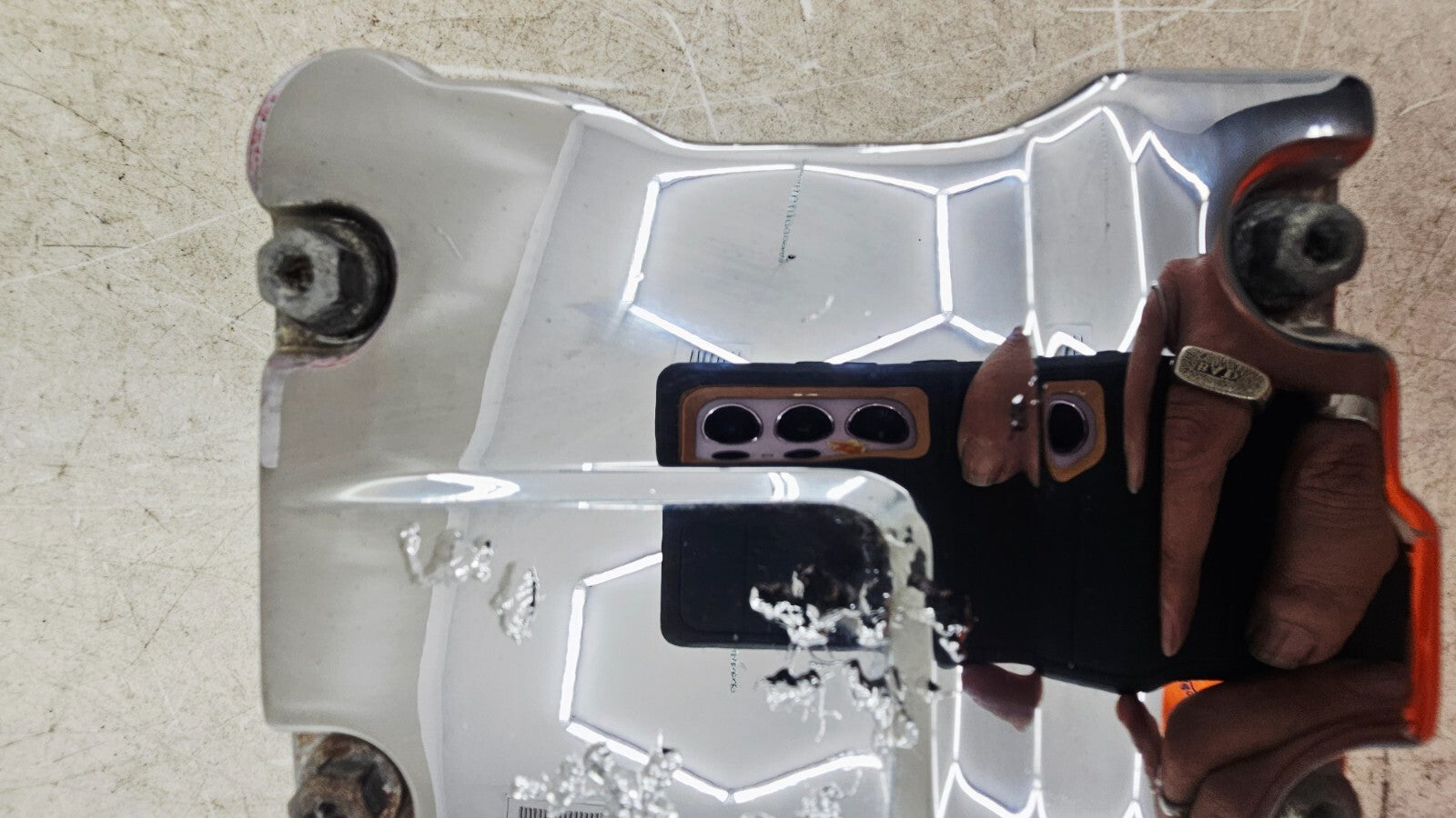 2000 HARLEY FLH ROADKING Chrome Cylinder Head Rocker Boxes 17593-99