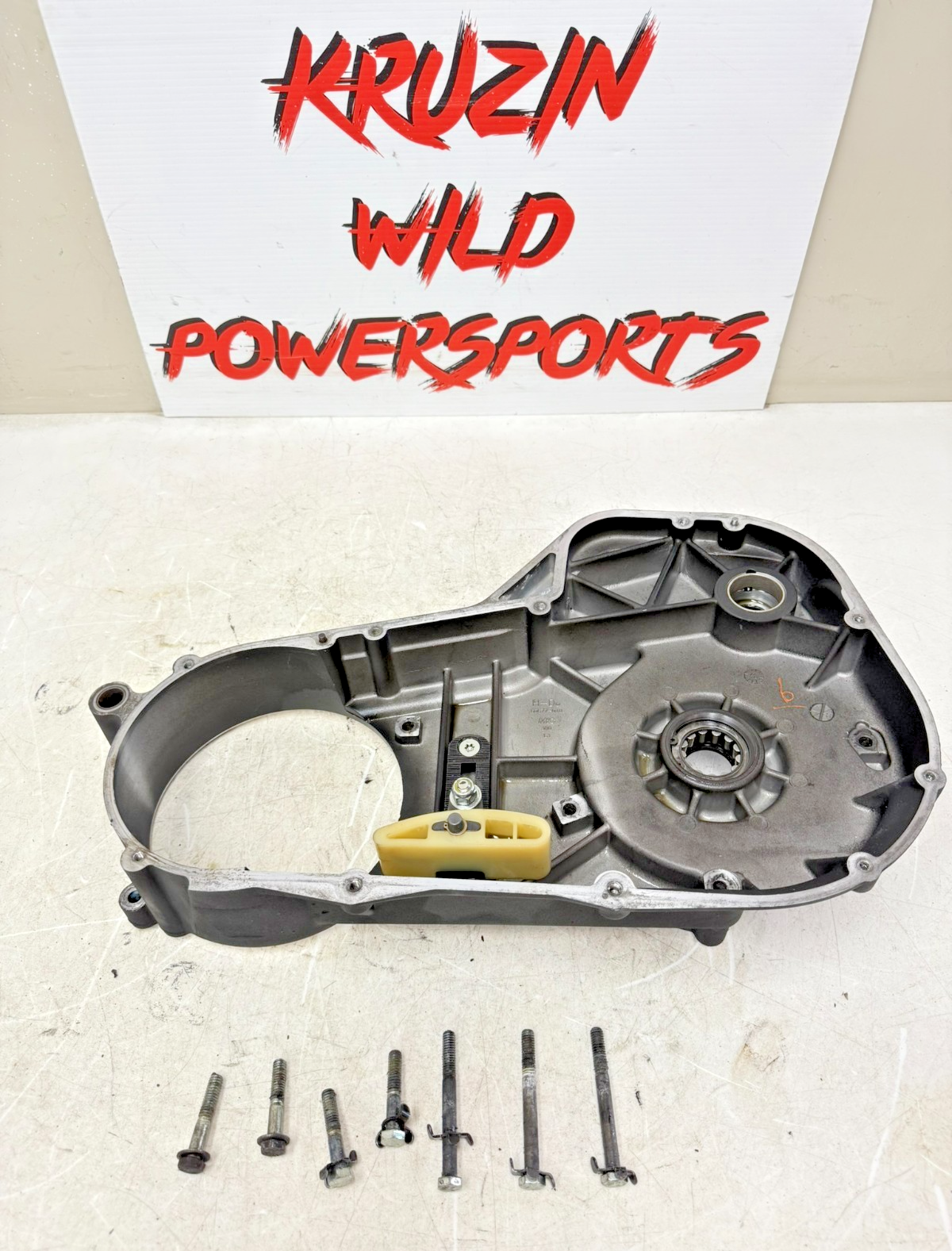 2003 HARLEY ELECTRA GLIDE Inner Primary Clutch Backing Plate Housing Case