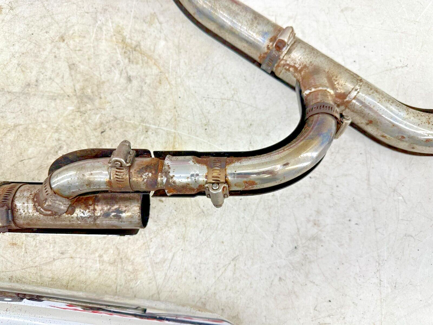 1997 HARLEY DYNA Screamin Eagle Exhaust System Header Pipes Mufflers