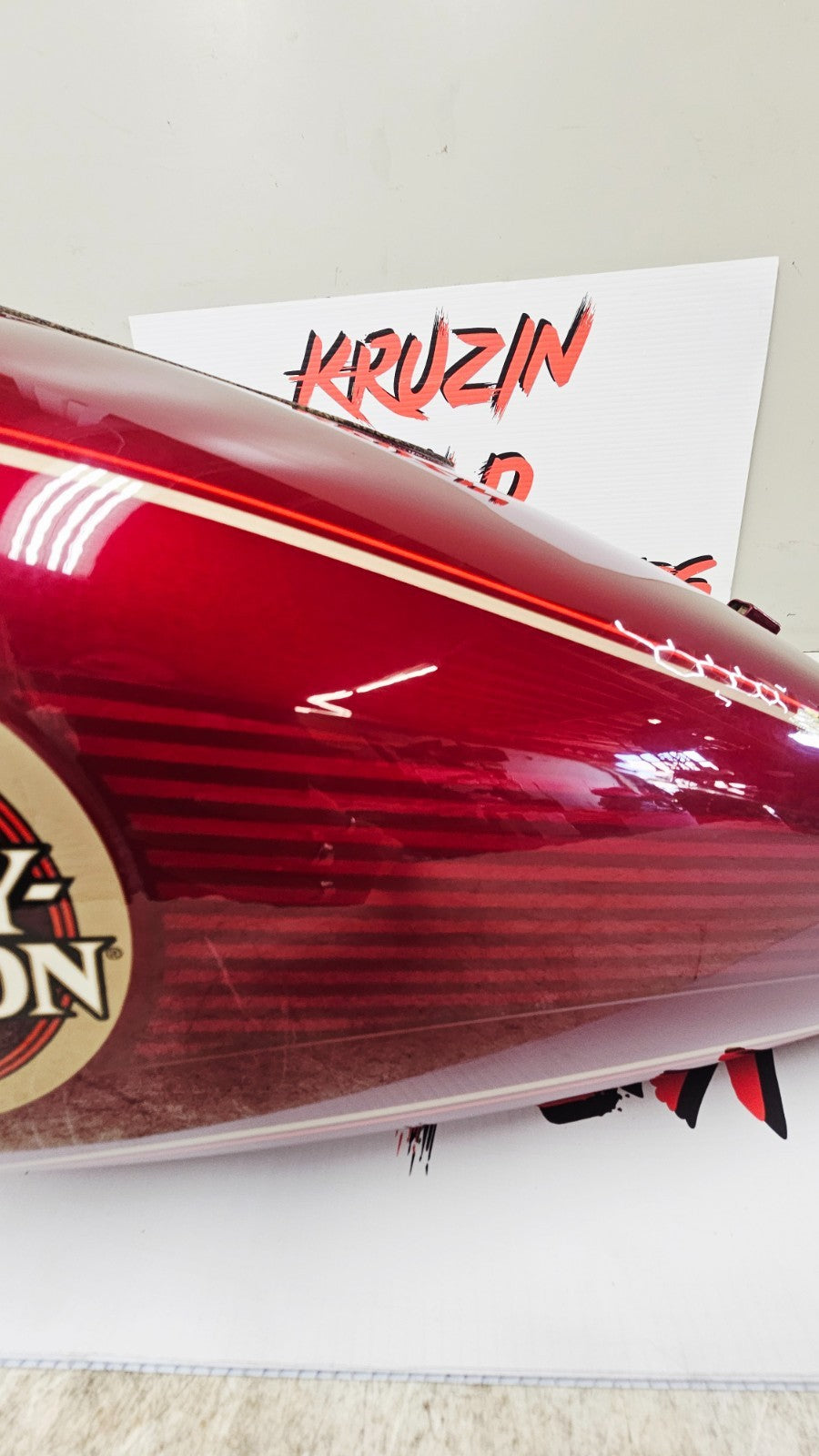 1996 HARLEY FLH ELECTRA GLIDE OEM HD Gas Fuel Tank Painted Nice!