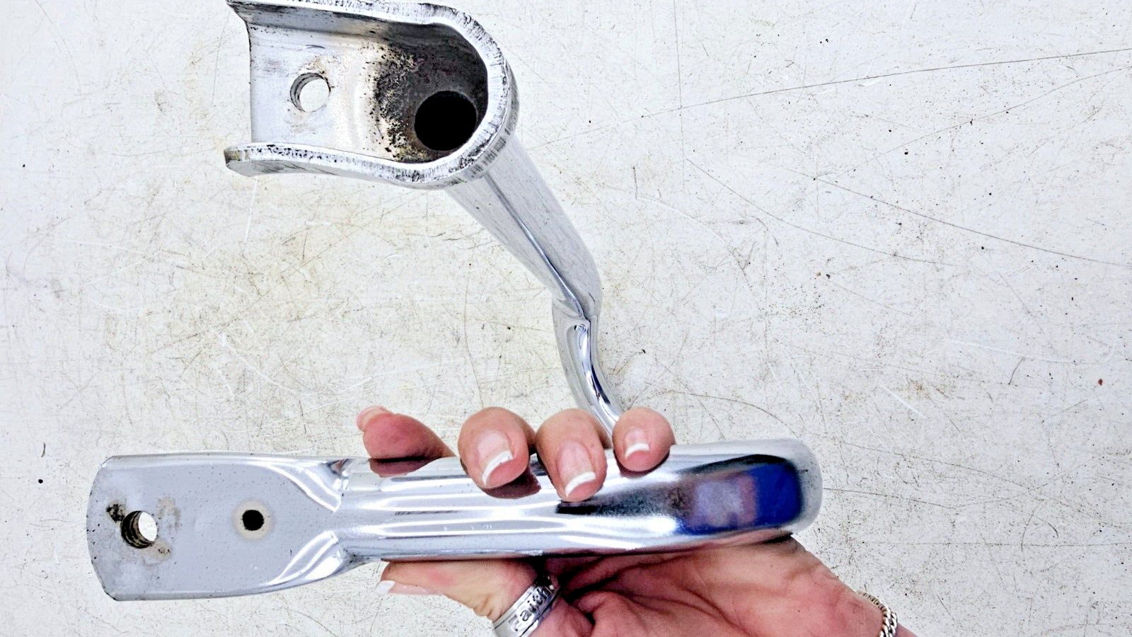 1993 HONDA GOLDWING GL1500 Chrome Saddlebag Crash Guard Bars