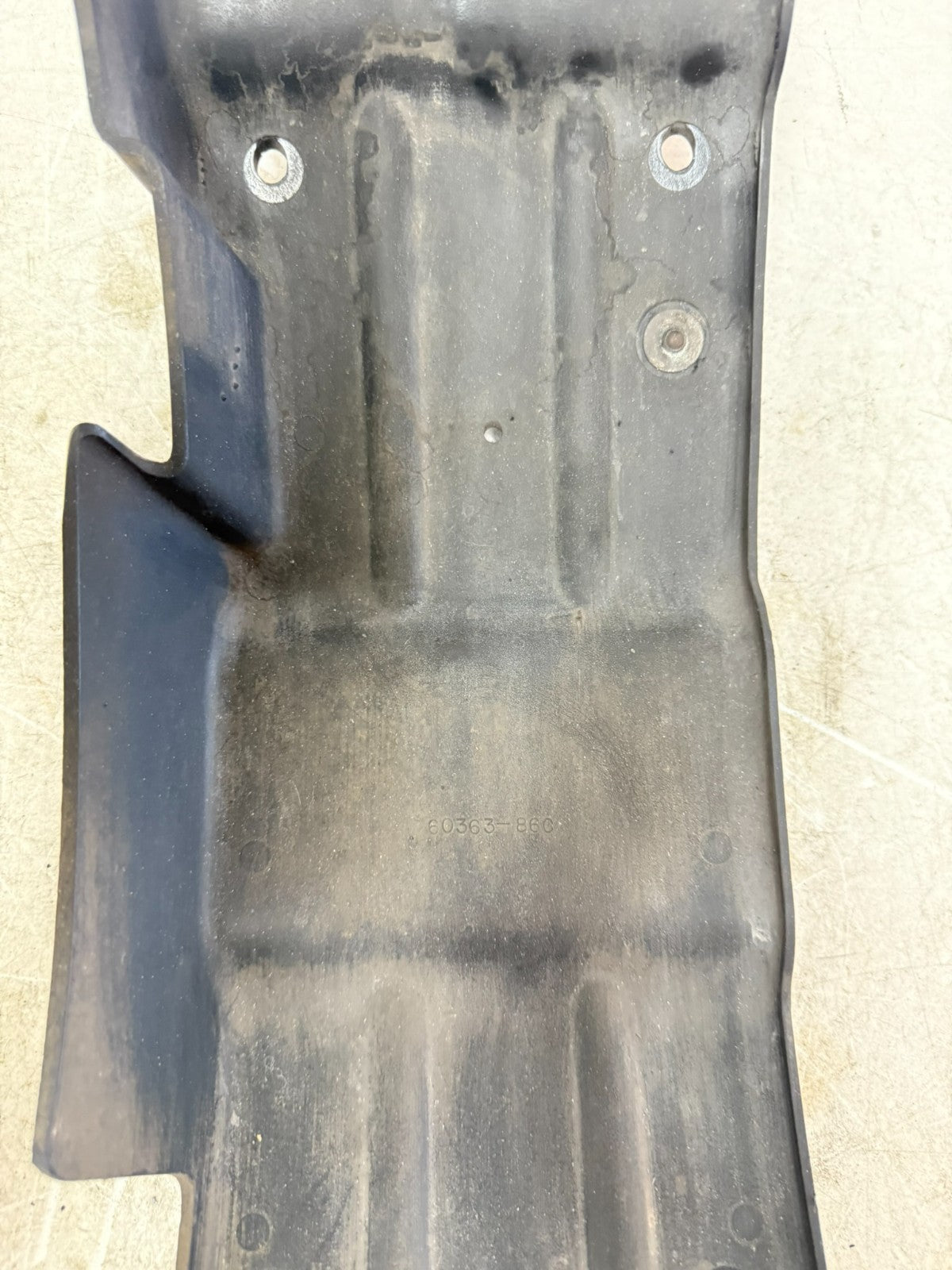 1997 HARLEY DAVIDSON SOFTAIL Rear Wheel Swingarm Mud Flap Fender