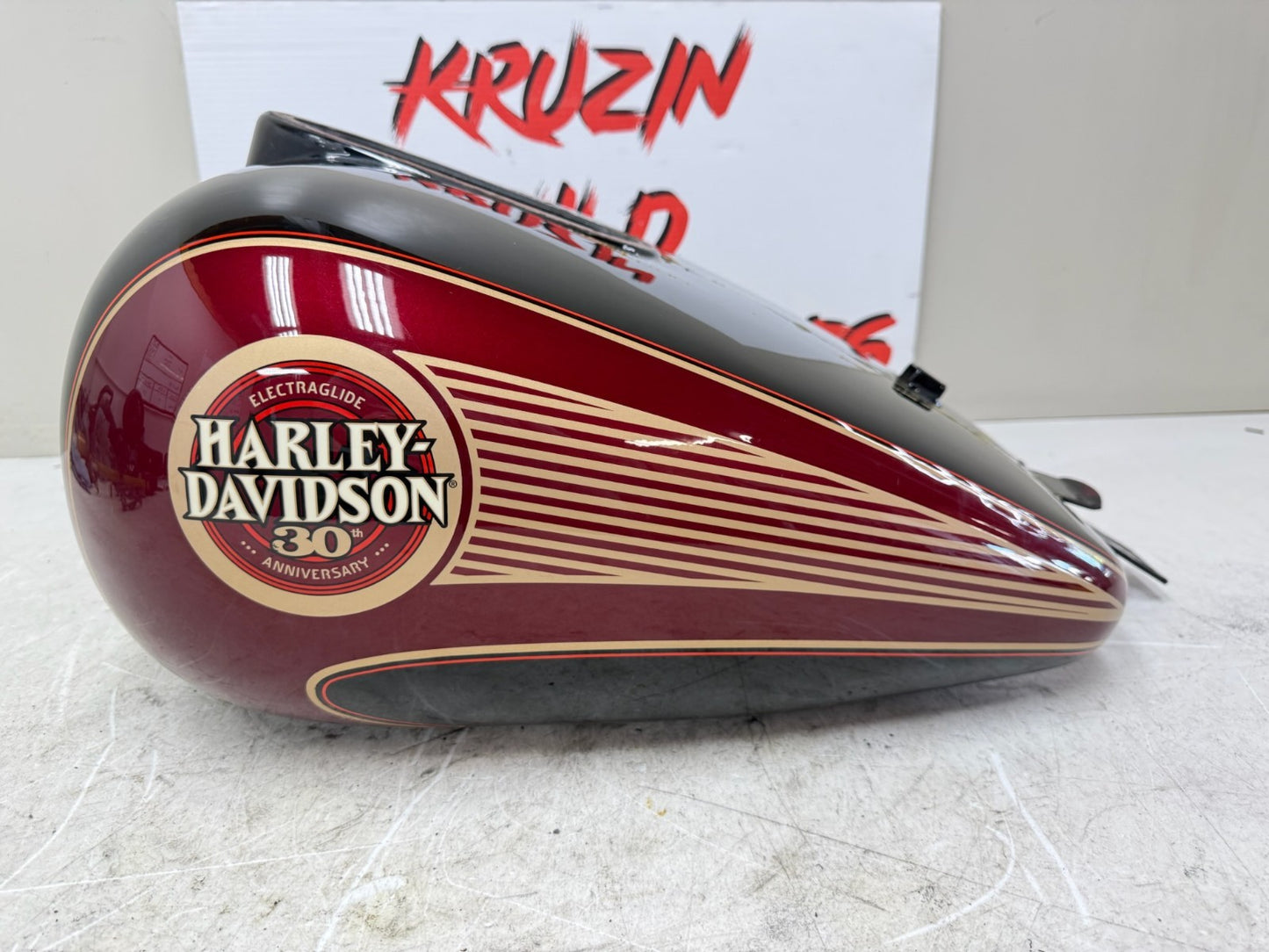 1995 HARLEY FLH ELECTRA GLIDE Fuel Gas Tank EFI Fuel Injected 30th Anniversary