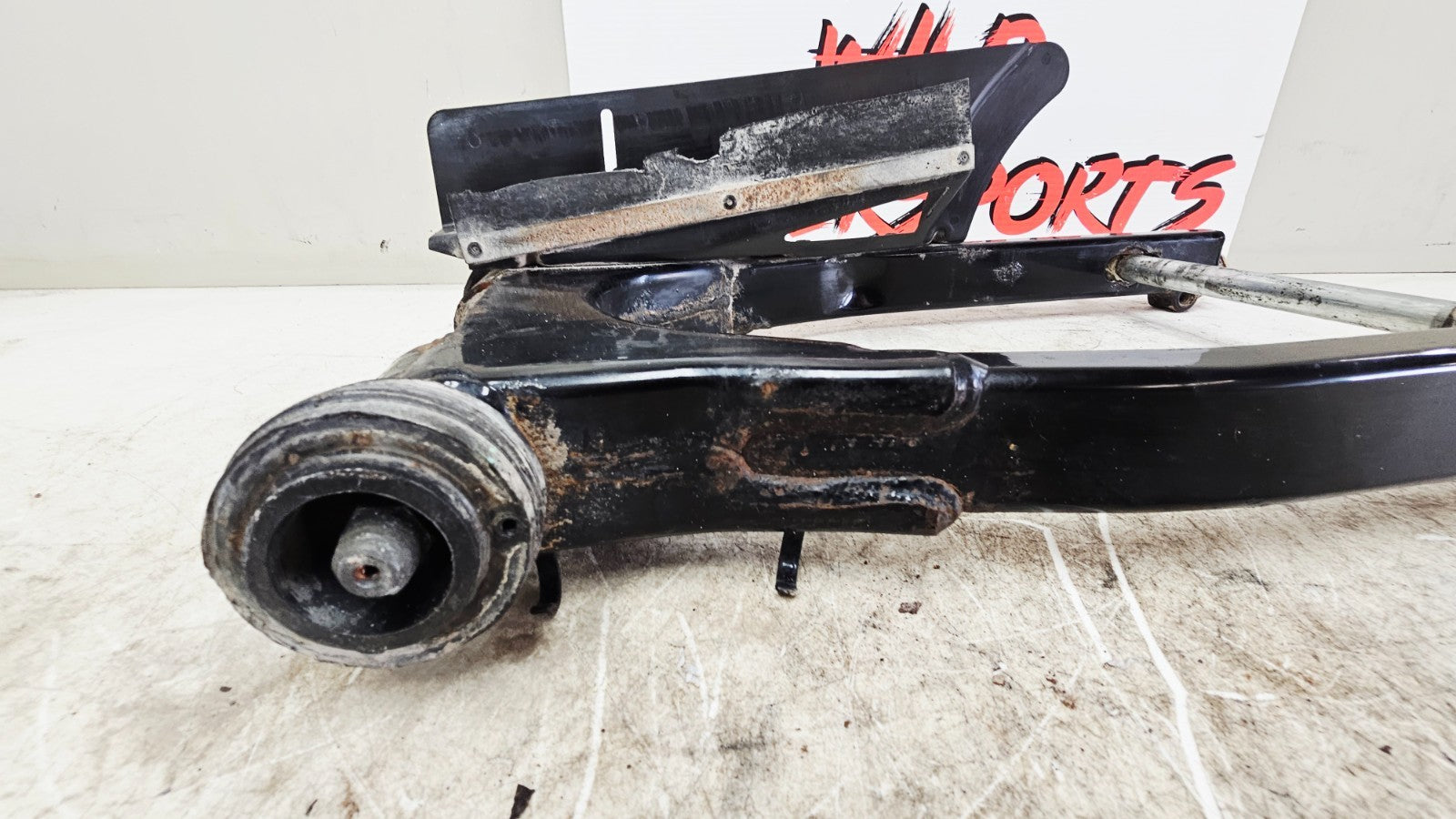 1996 HARLEY FLH ELECTRA GLIDE Swing Arm Fork Rear Axle & Mounting Bolt