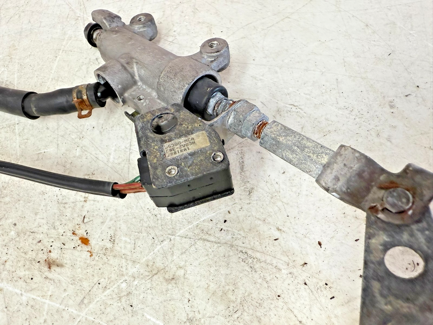 2002 Honda Goldwing GL1800 Rear Brake Master Cylinder & Reservoir Tank