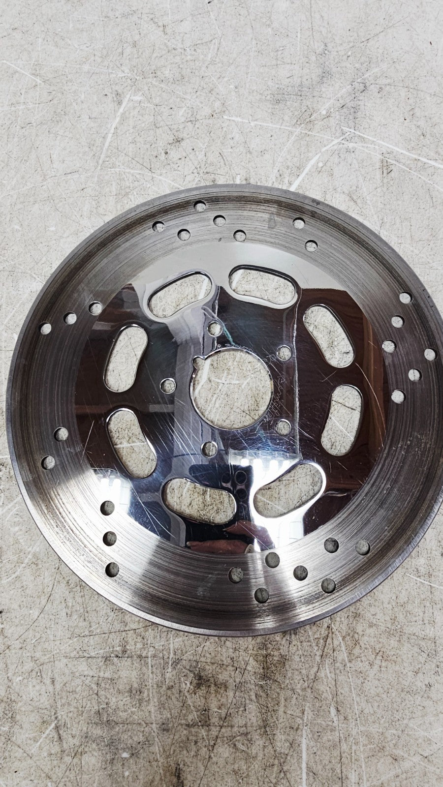 1997 HARLEY DYNA OEM Chrome Rear Brake Disc Rotor