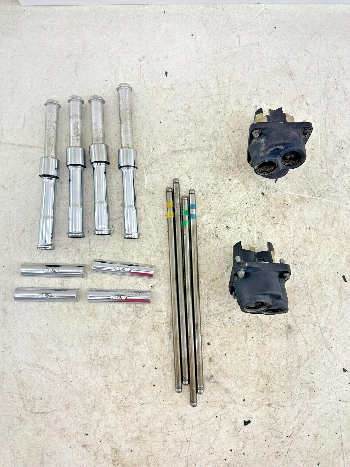 1995 HARLEY SOFTAIL OEM HD Lifter Blocks Pushrods + Covers