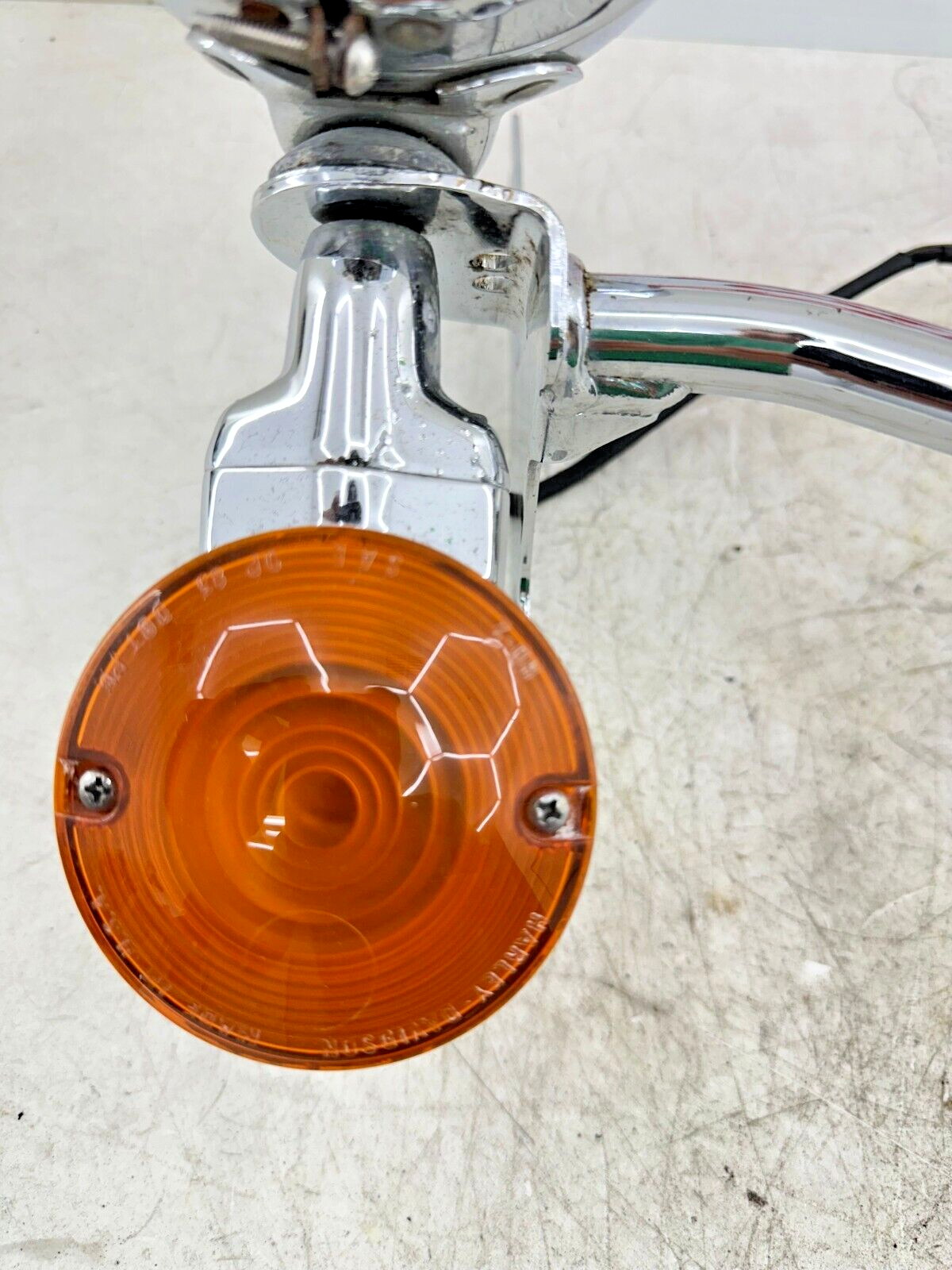 1999 HARLEY FLH ELECTRA GLIDE Fog Highway Turn Signal Light Bar Custom Dynamics