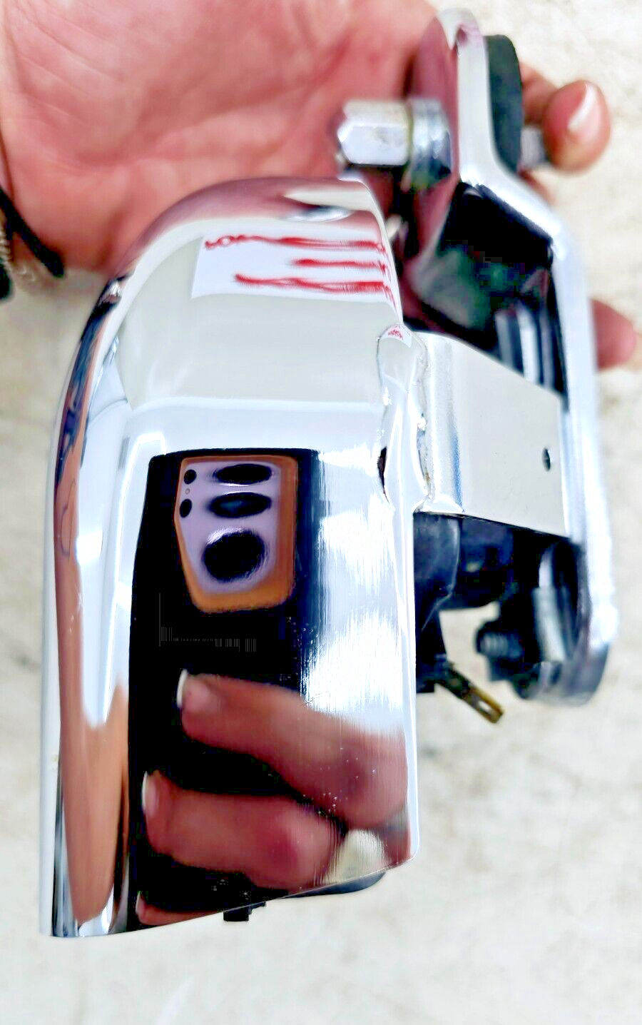 1999 HARLEY DYNA CONVERTIBLE Horn & Chrome Cover