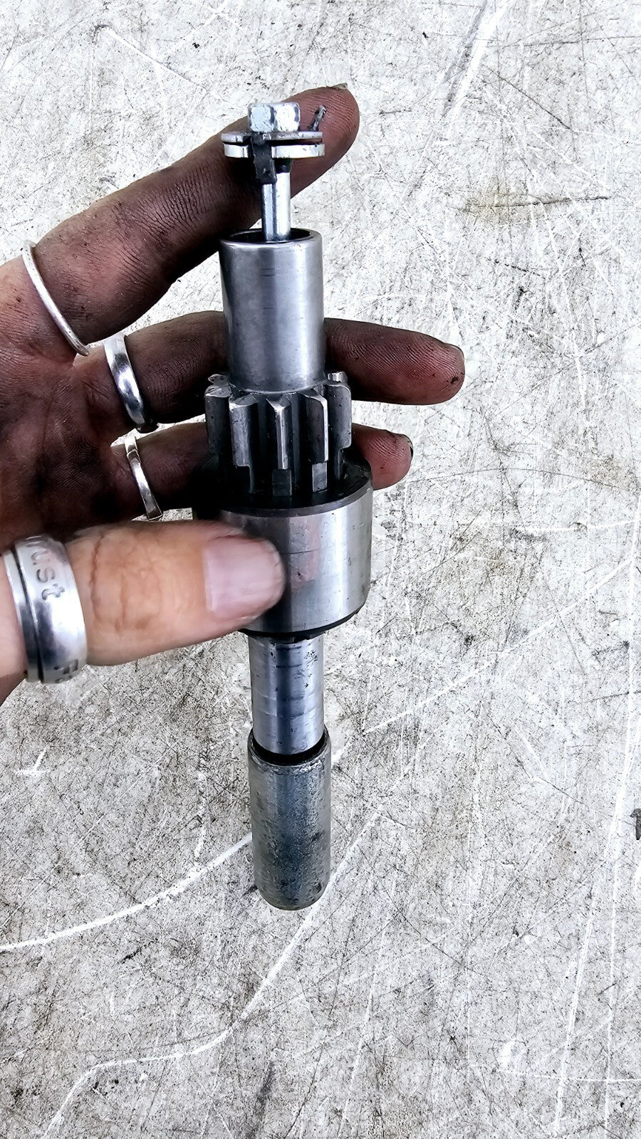 2000 HARLEY ELECTRA GLIDE OEM HD Starter Jack Shaft gear