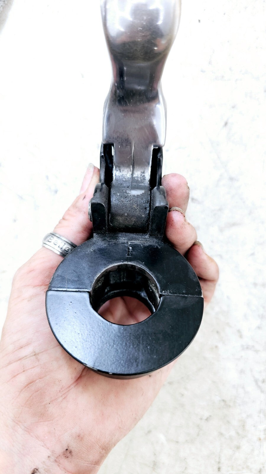 1995 HARLEY DYNA CONVERTIBLE Clutch Lever + Perch Mount