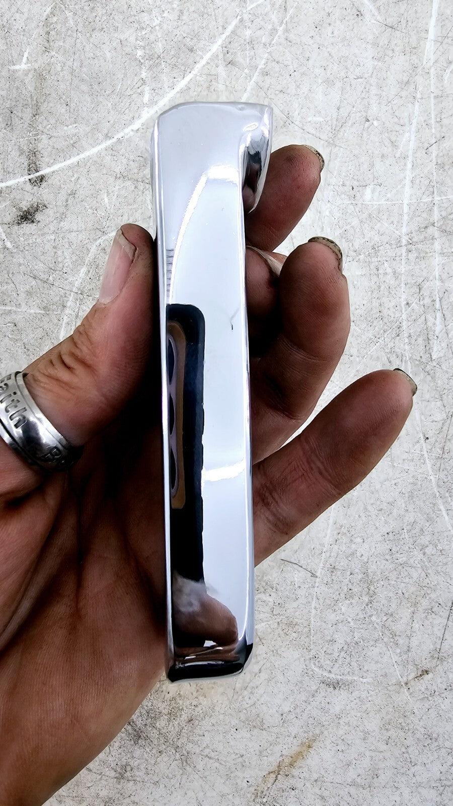 1988 HARLEY SOFTAIL Chrome Transmission Shift Lever Linkage Cover