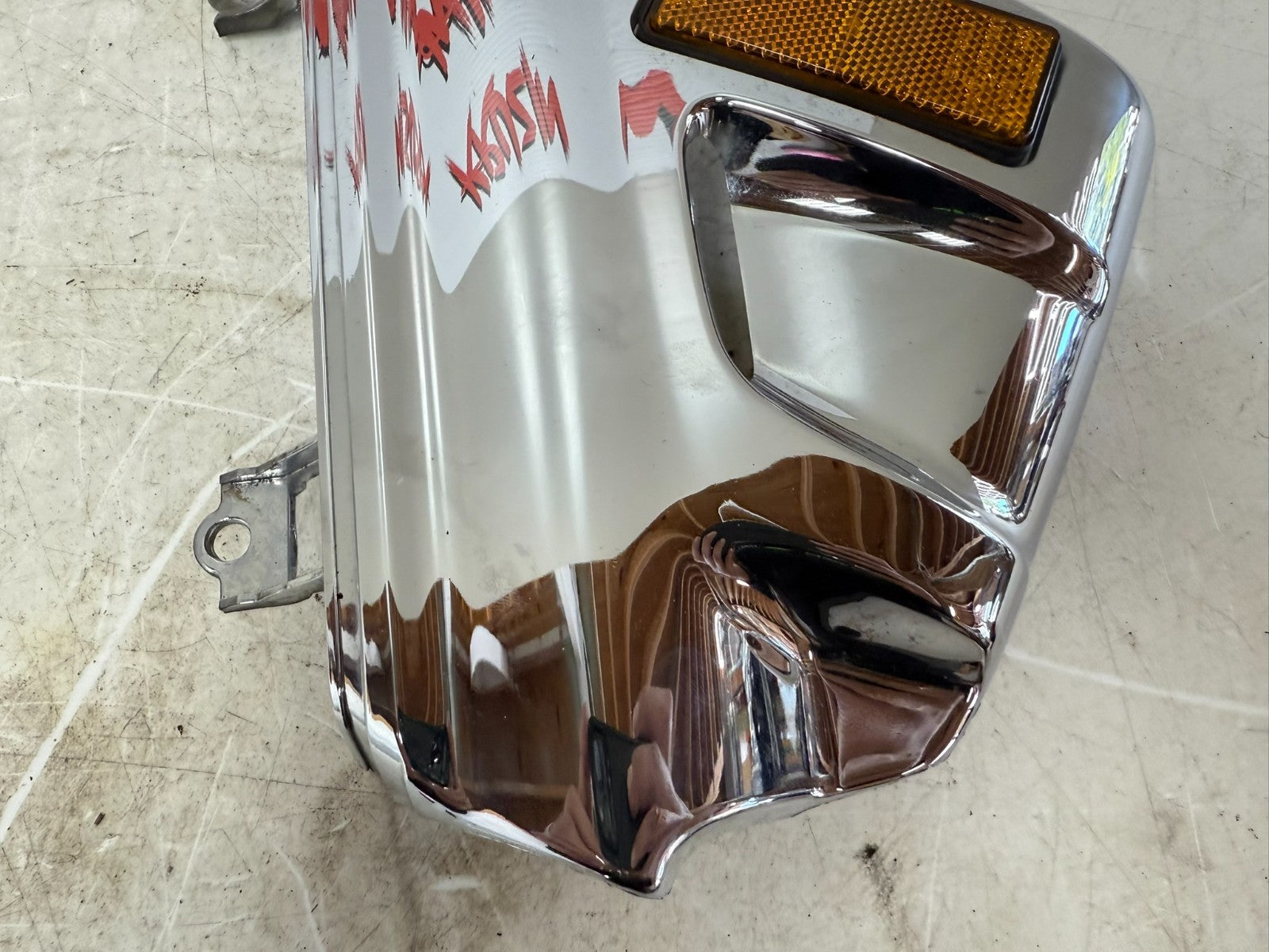 2002 Honda Goldwing GL1800 Front Fender Wheel Fork Cover Set Chrome