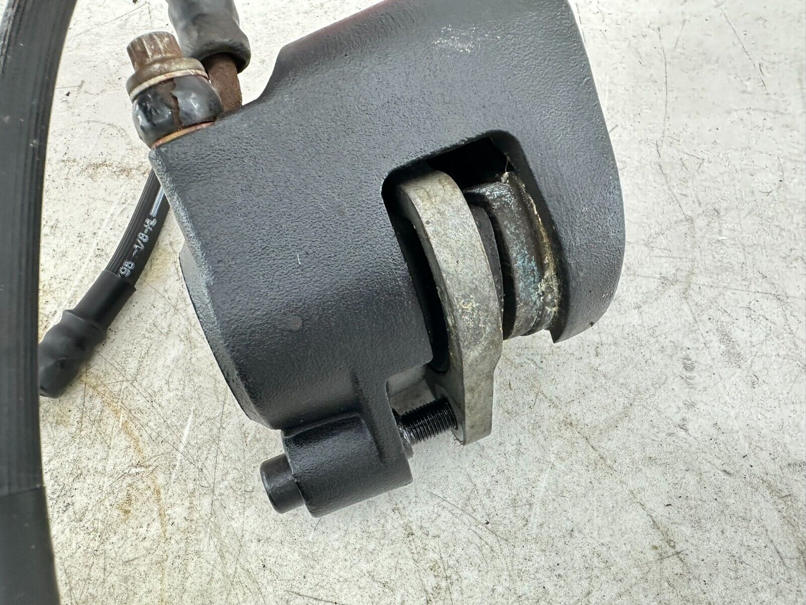 1997 HARLEY DYNA 99 Down Dual Caliper Hose + 11/16 Master Cylinder