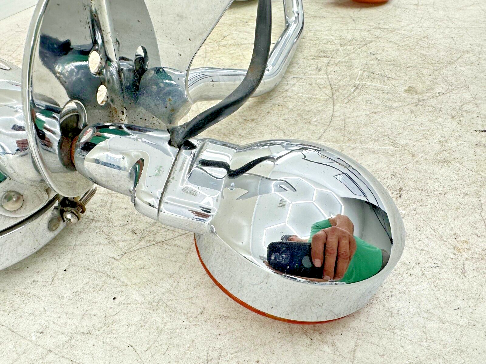 1999 HARLEY FLH ELECTRA GLIDE Fog Highway Turn Signal Light Bar Custom Dynamics