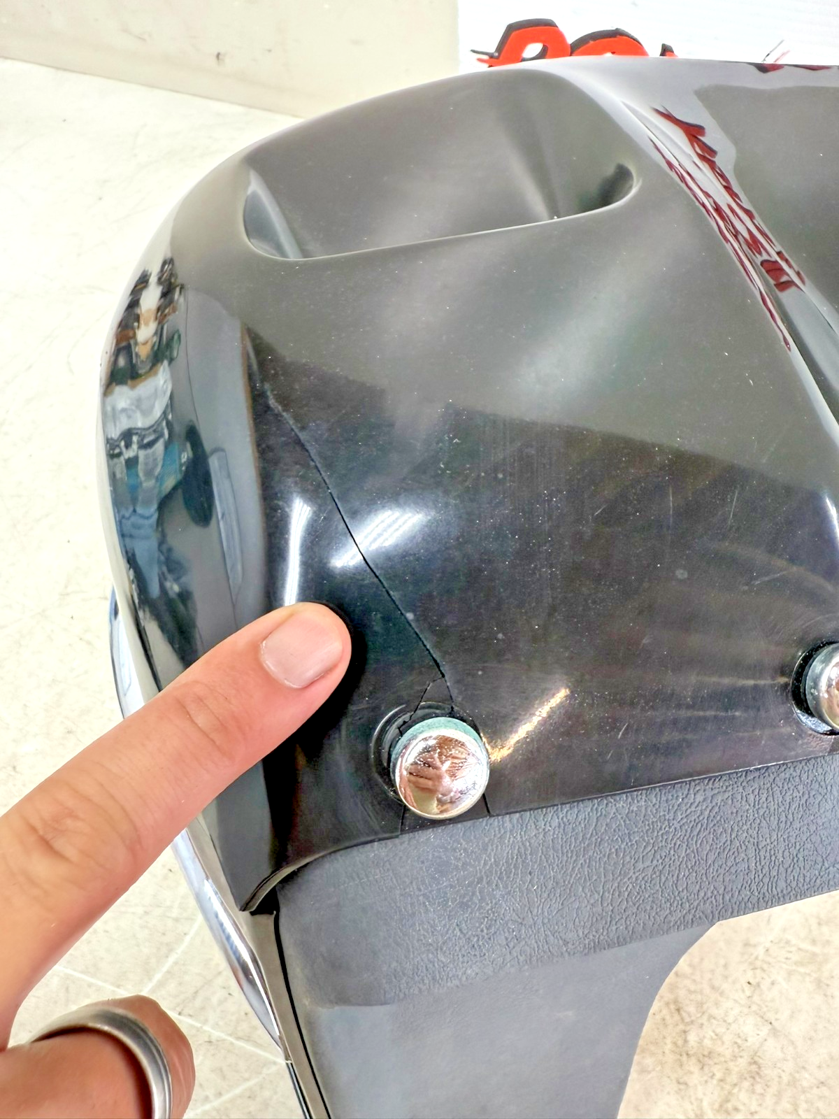 2001 HONDA VALKYRIE INTERSTATE Front Left Radiator Cover Pod