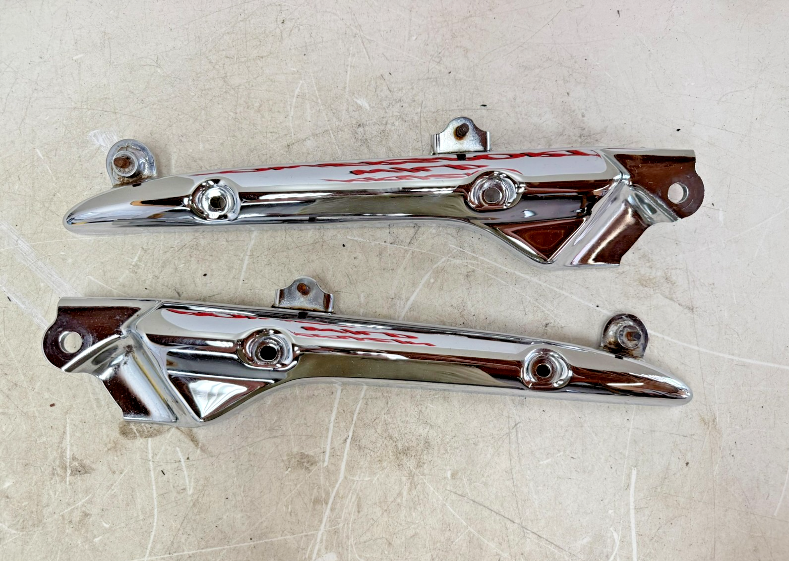 2001 HONDA VALKYRIE INTERSTATE Rear Fender Frame Bar Trunk Bracket Chrome