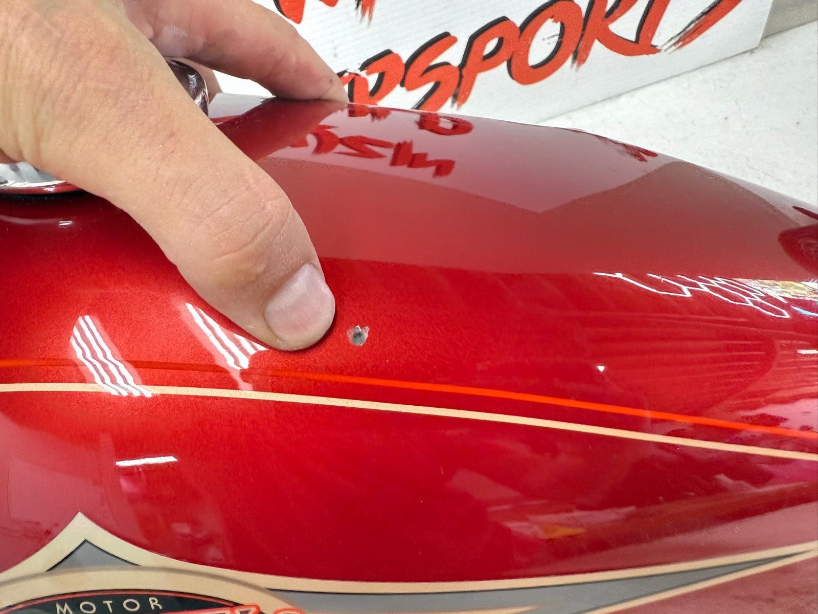 1997 HARLEY DAVIDSON SOFTAIL OEM Left Right Split Gas Fuel Tank