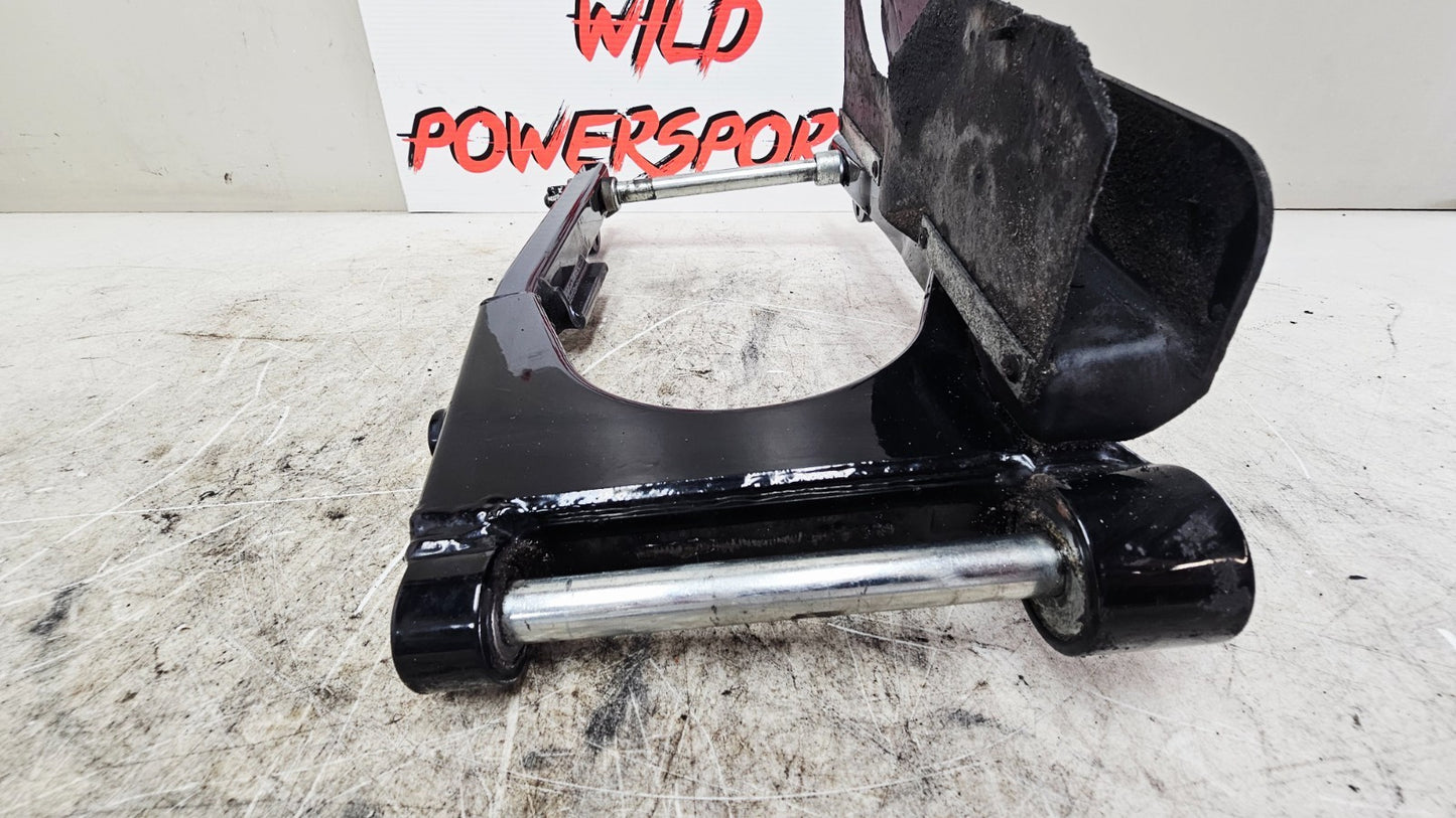 2001 Harley Davidson Sportster Swingarm Rear Fork With Axle Mounting Bolt
