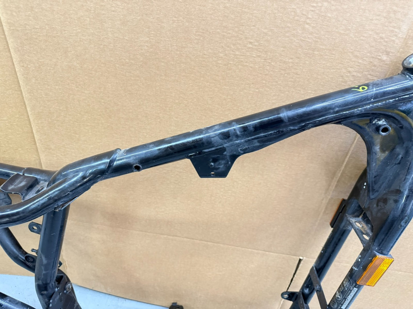 1997 Harley Davidson Sportster Main Frame Chassis STRAIGHT