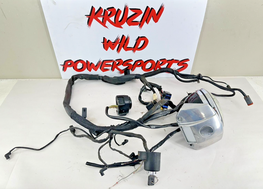2003 Harley Davidson Sportster Main Wiring Harness + Headlight + Ignition Switch