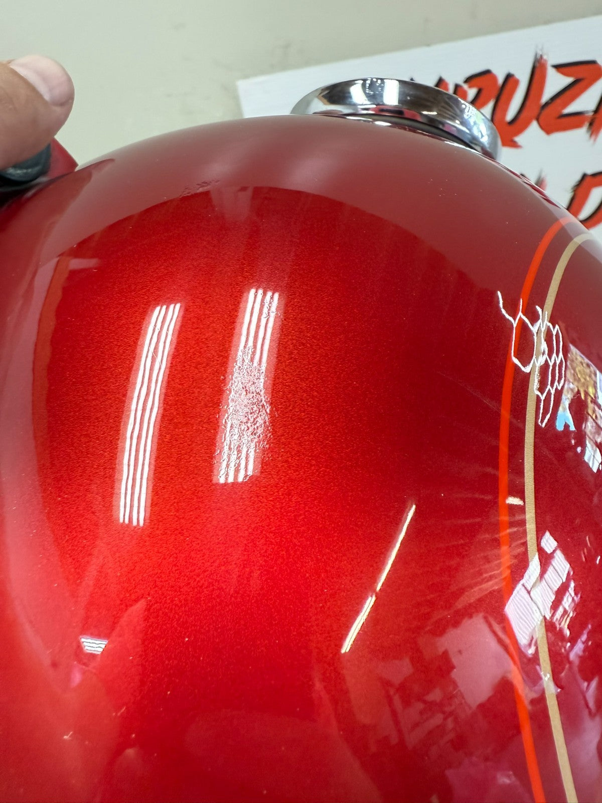 1997 HARLEY DAVIDSON SOFTAIL OEM Left Right Split Gas Fuel Tank