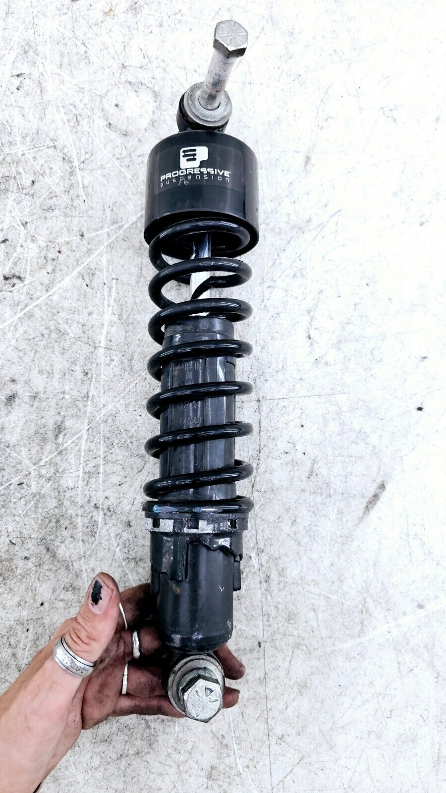 1994 HARLEY FLH ELECTRA GLIDE Left Right Rear Shock Progressive Suspension