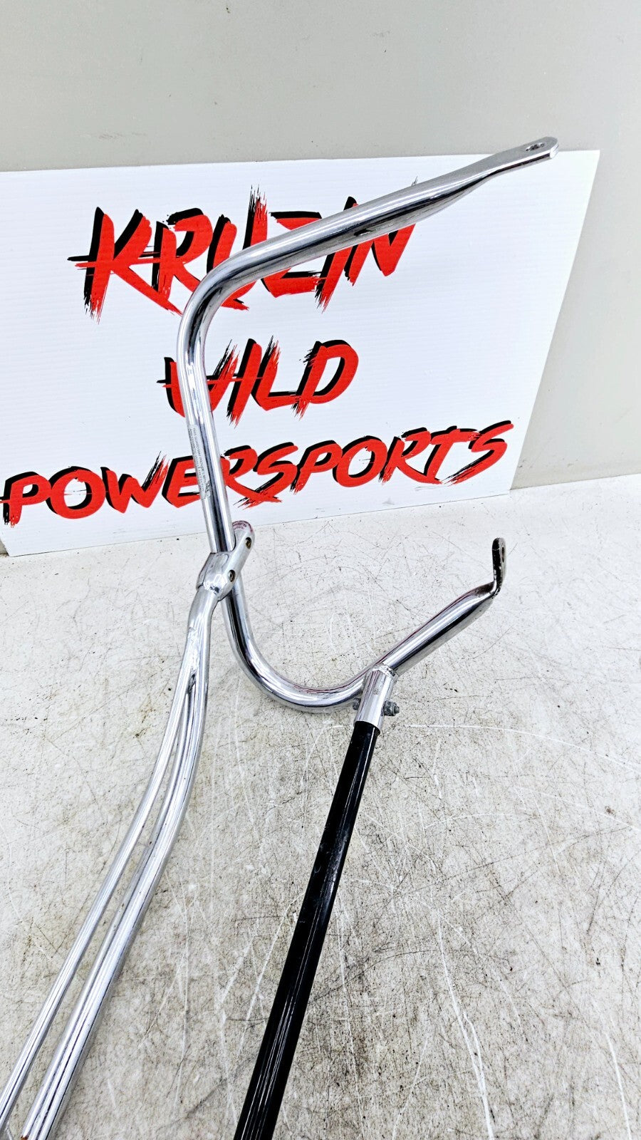 1998 HARLEY FLH ROADKING Chrome Saddlebag Surround Bumper Guard Bars