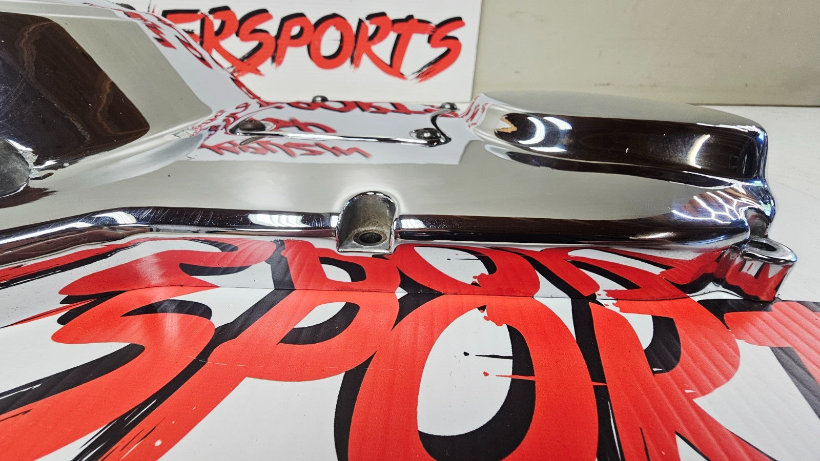 1996 HARLEY FLH ELECTRA GLIDE Outer Primary Clutch Cover Case Chrome Housing