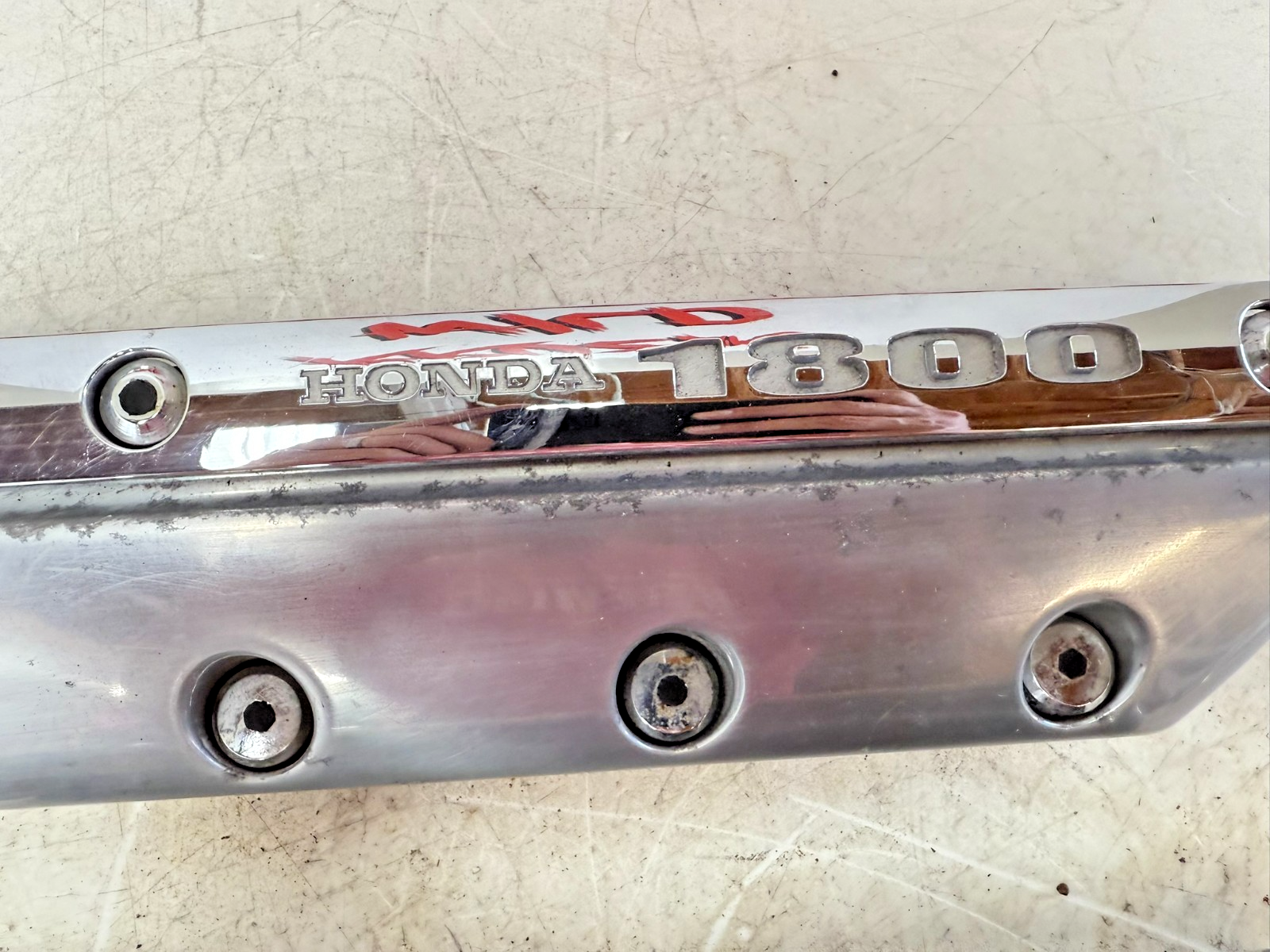 2002 Honda Goldwing GL1800 Engine Cylinder Head Valve Cover Right & Left Side