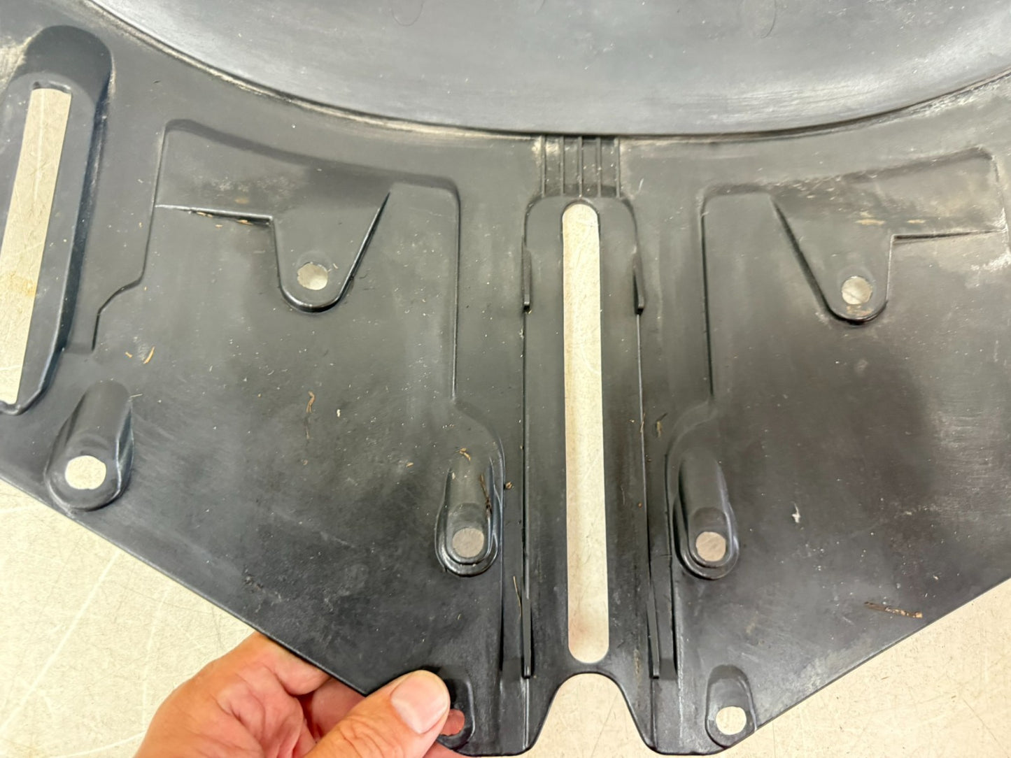 2002 Honda Goldwing GL1800 Front Meter Panel Visor Cover Windshield Mount