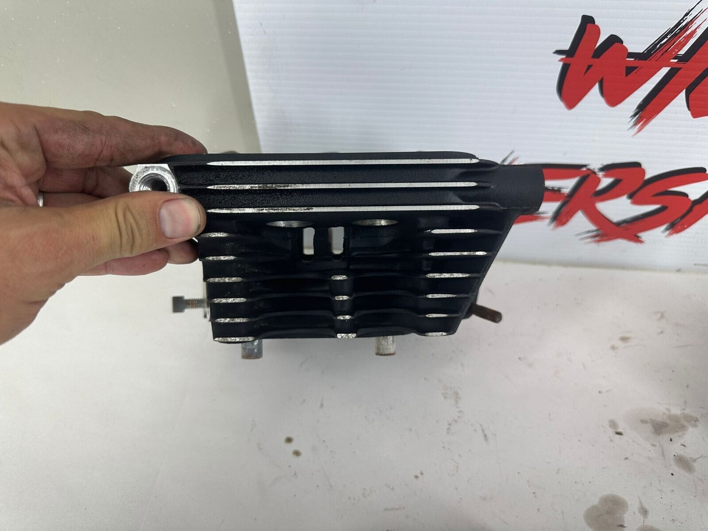 2003 Harley Davidson Sportster Front Rear Cylinder Heads + Rocker Box