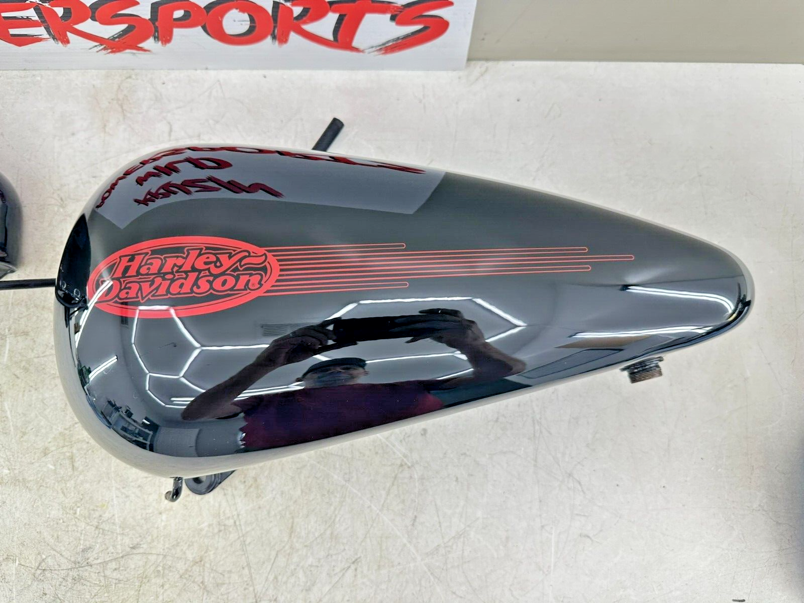 1999 HARLEY SOFTAIL OEM HD Split Gas Fuel Tank Set Beautiful!! 5.2 Gallon 