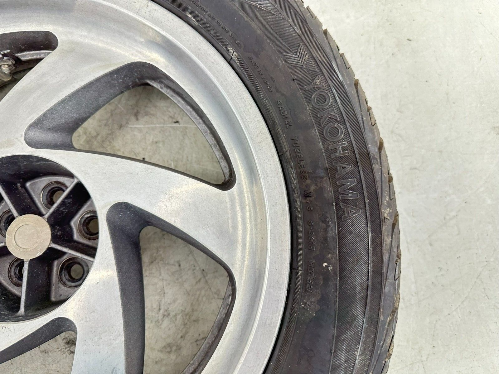 2004 Honda Goldwing GL1800 16" Rear Wheel Rim W/ Car Tire 195/55/16 + Rotor