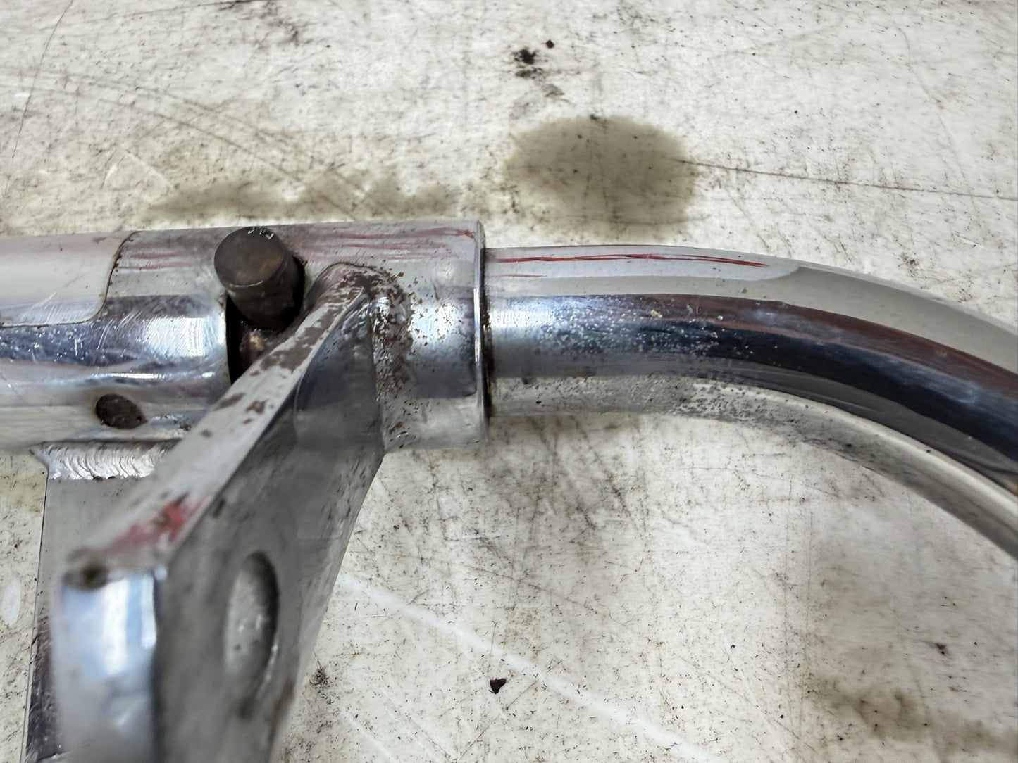 1995 HARLEY FLH ELECTRA GLIDE Chrome Center  Kick Stand