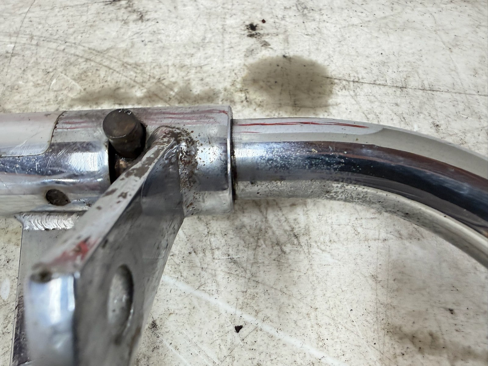 1995 HARLEY FLH ELECTRA GLIDE Chrome Center  Kick Stand