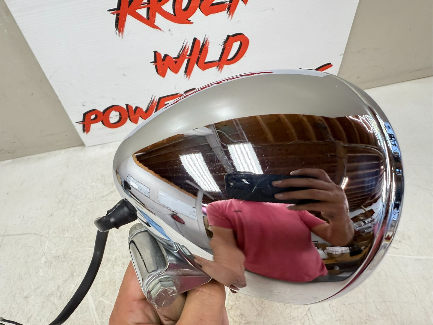 2003 Harley Davidson Sportster Front Headlight Head Light Lamp Shell Bucket