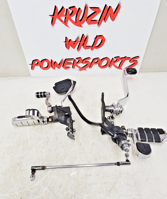 1993 HARLEY SOFTAIL Forward Controls Shift Lever Brake Pedal + Pegs Complete
