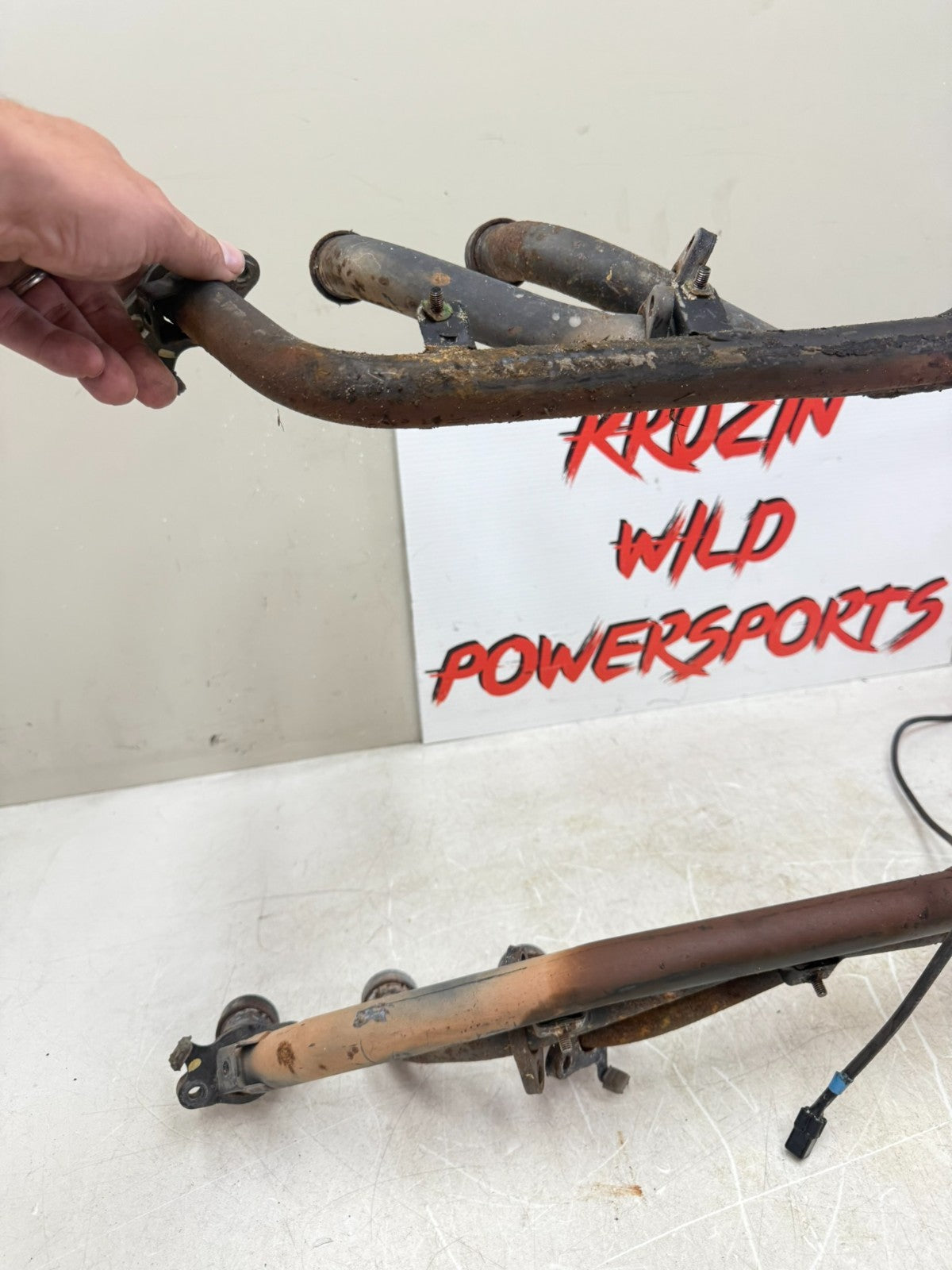 2002 Honda Goldwing GL1800 Exhaust Header Pipes Left Right Set