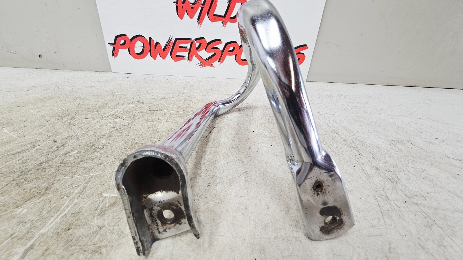 1995 HONDA GOLDWING GL1500 Saddlebag Guard Guide Mounting Bracket Chrome