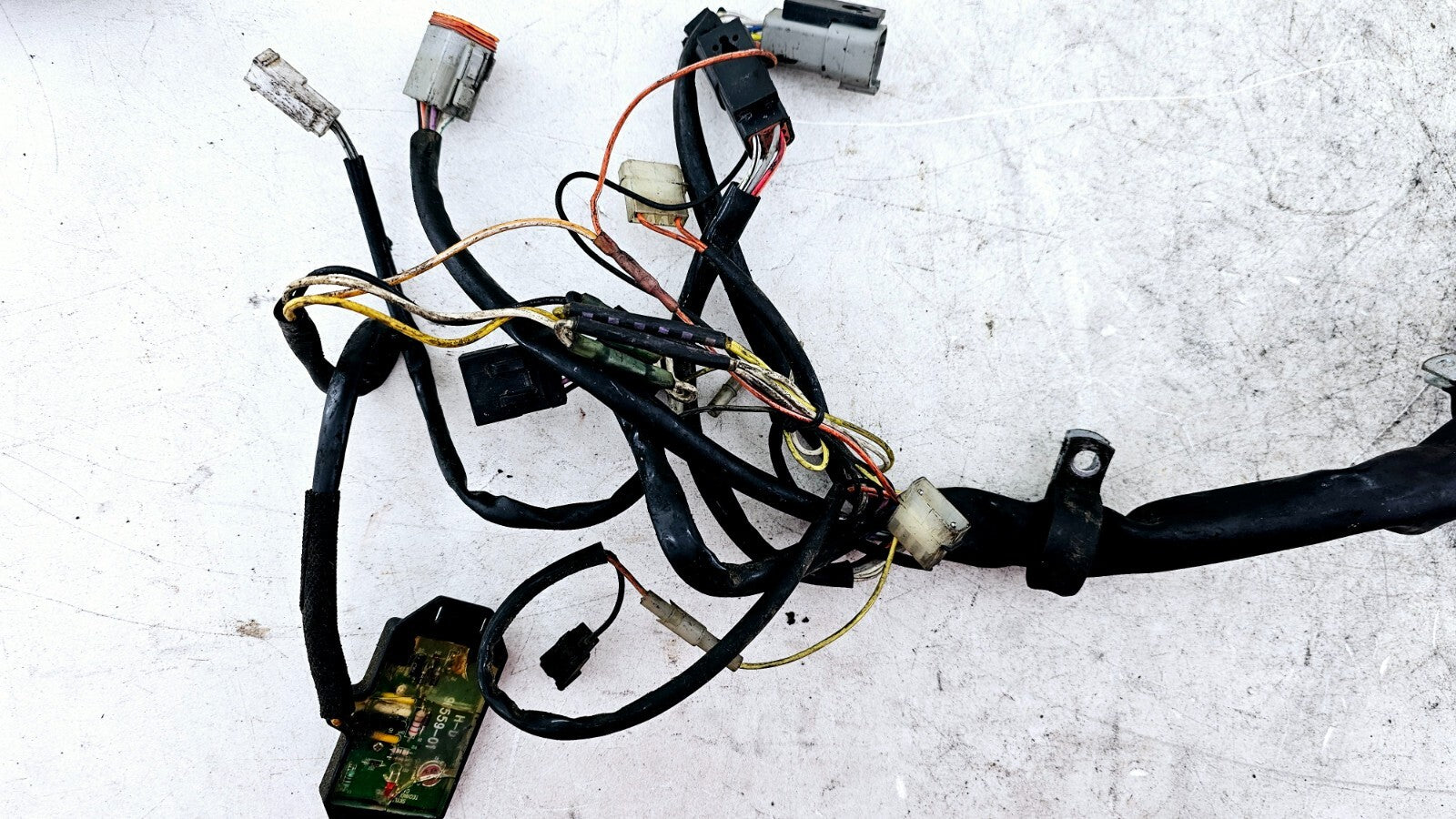 1998 HARLEY FLH ROADKING Main Wiring Wire Harness Loom Fuse Relay