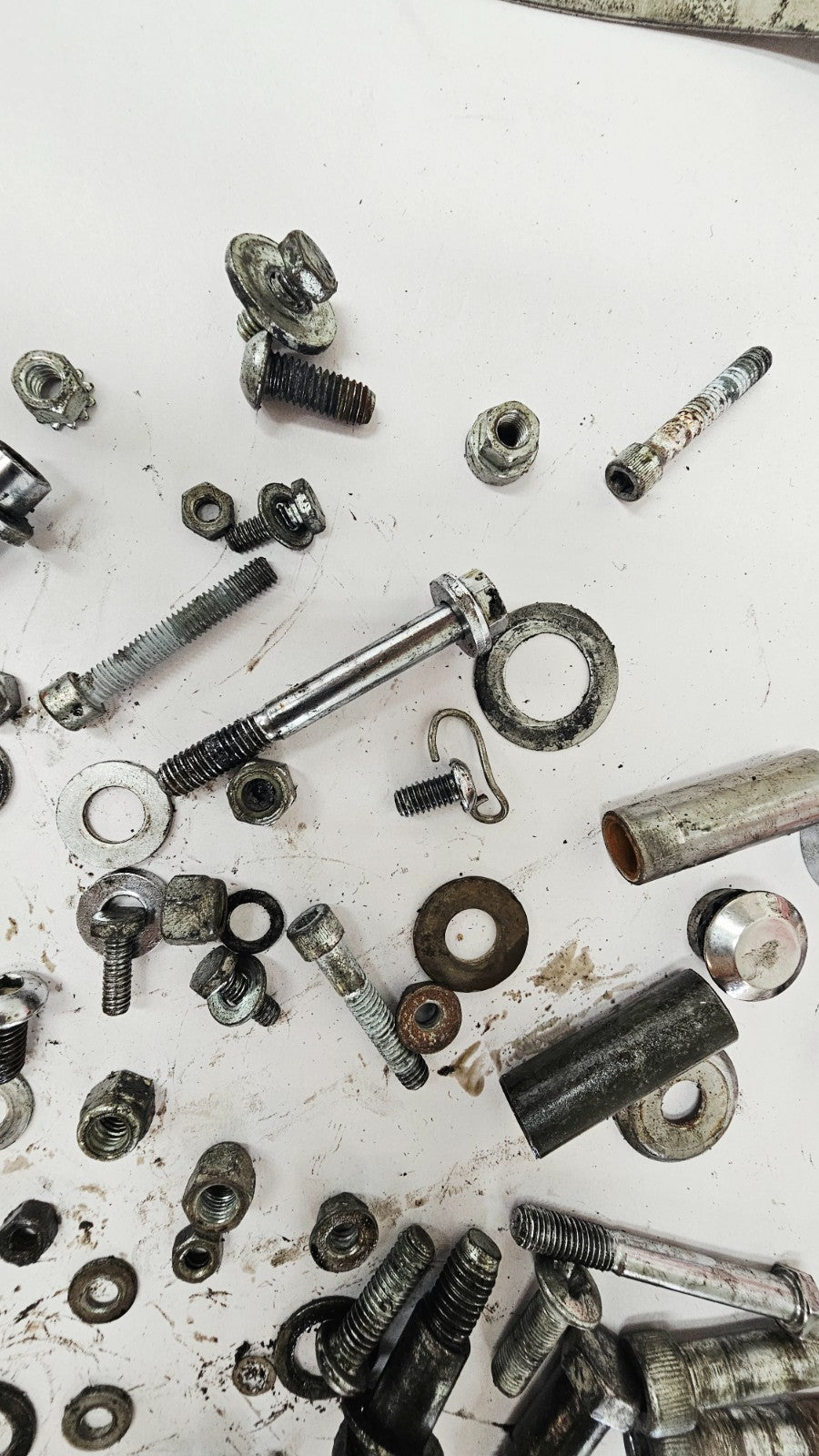 1995 HARLEY SOFTAIL FATBOY Mounting Hardware Bolt Screw Nut Lot Frame