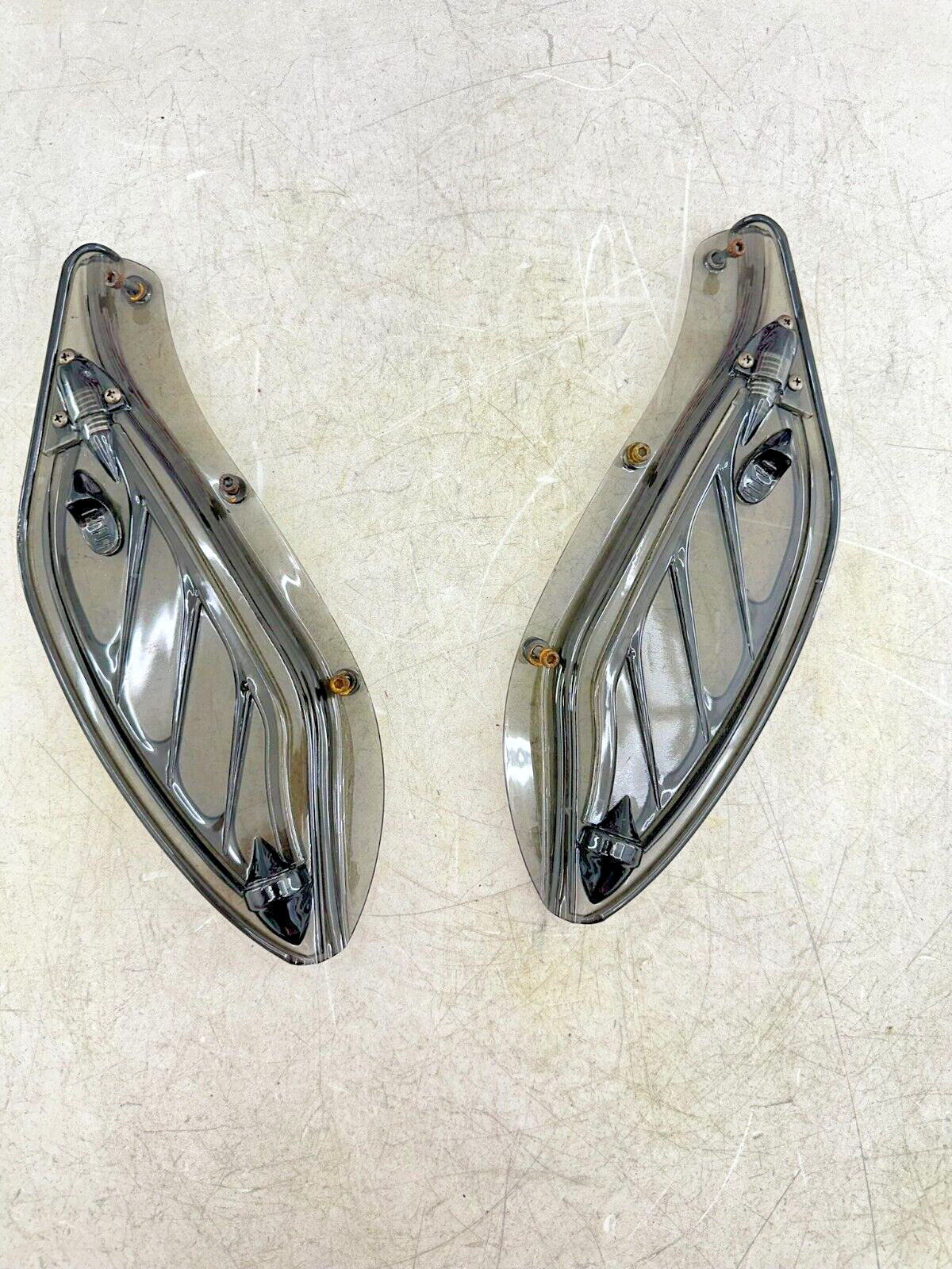 2003 HARLEY ELECTRA GLIDE classic Batwing Main Upper Fairing Air Wing Deflectors