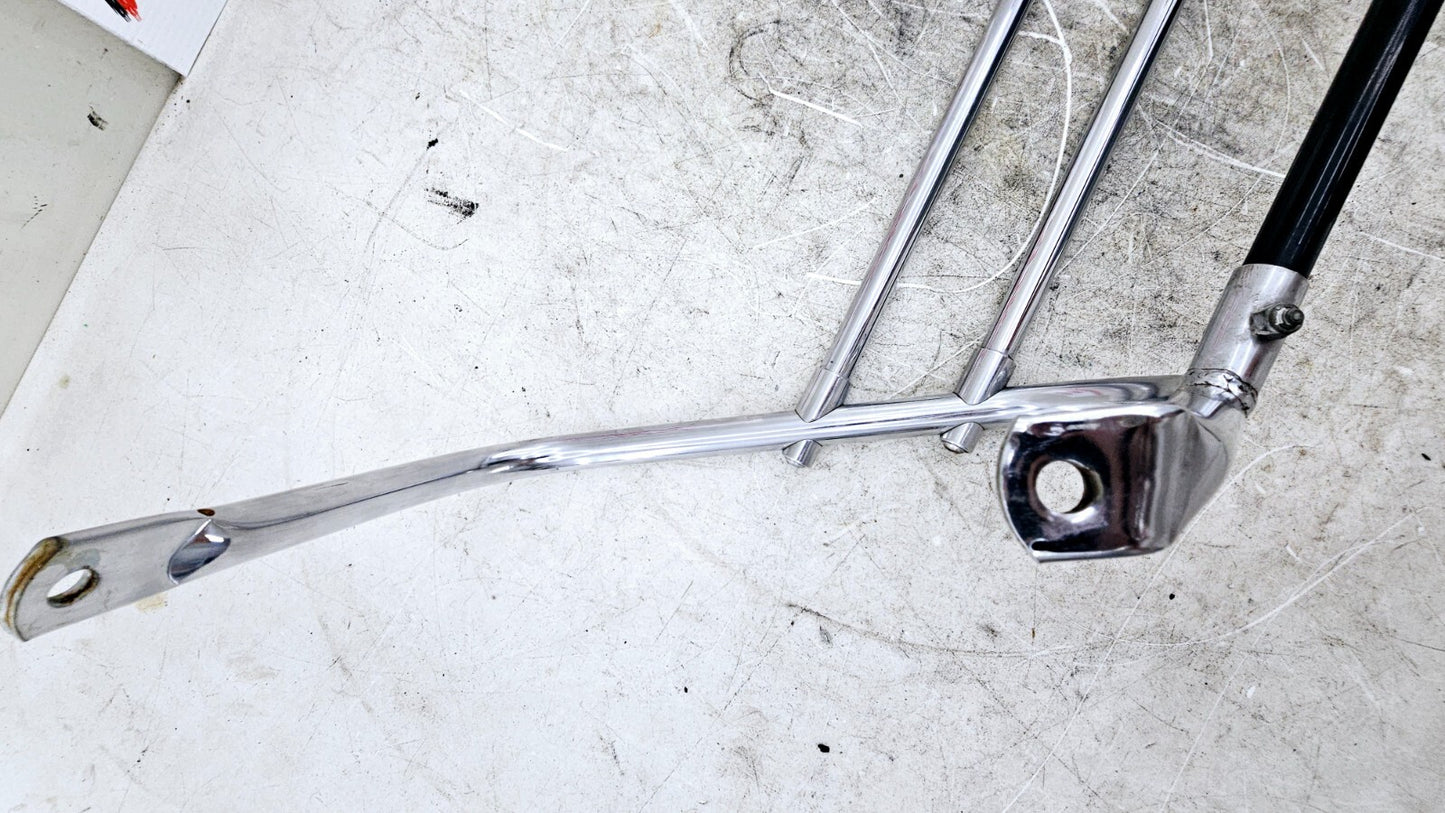 1994 HARLEY FLH ELECTRA GLIDE Chrome Right Saddlebag Bumper Guard Muffler Hanger