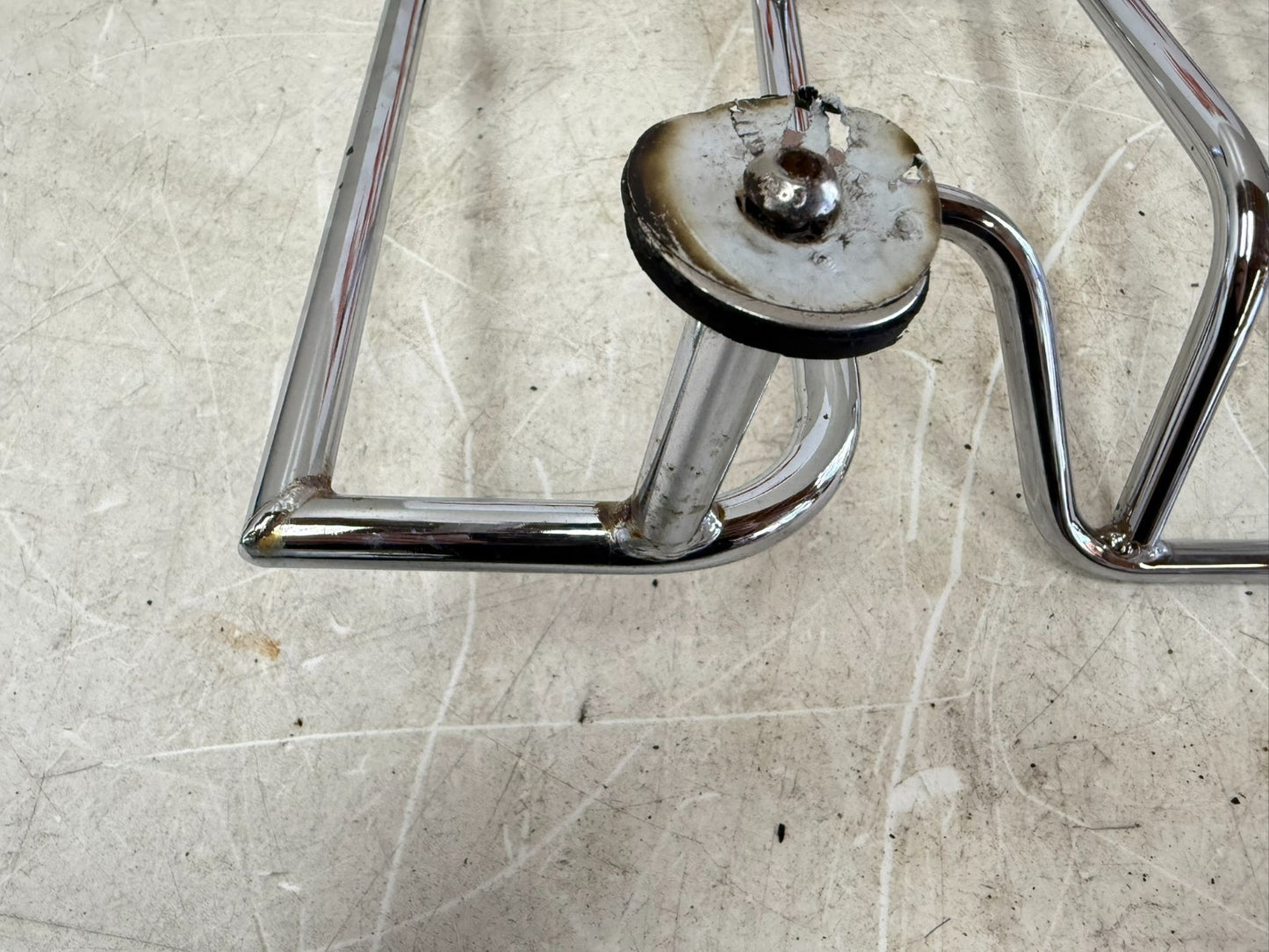 2002 Honda Goldwing GL1800 Rear Trunk Top Case Luggage Rack Chrome