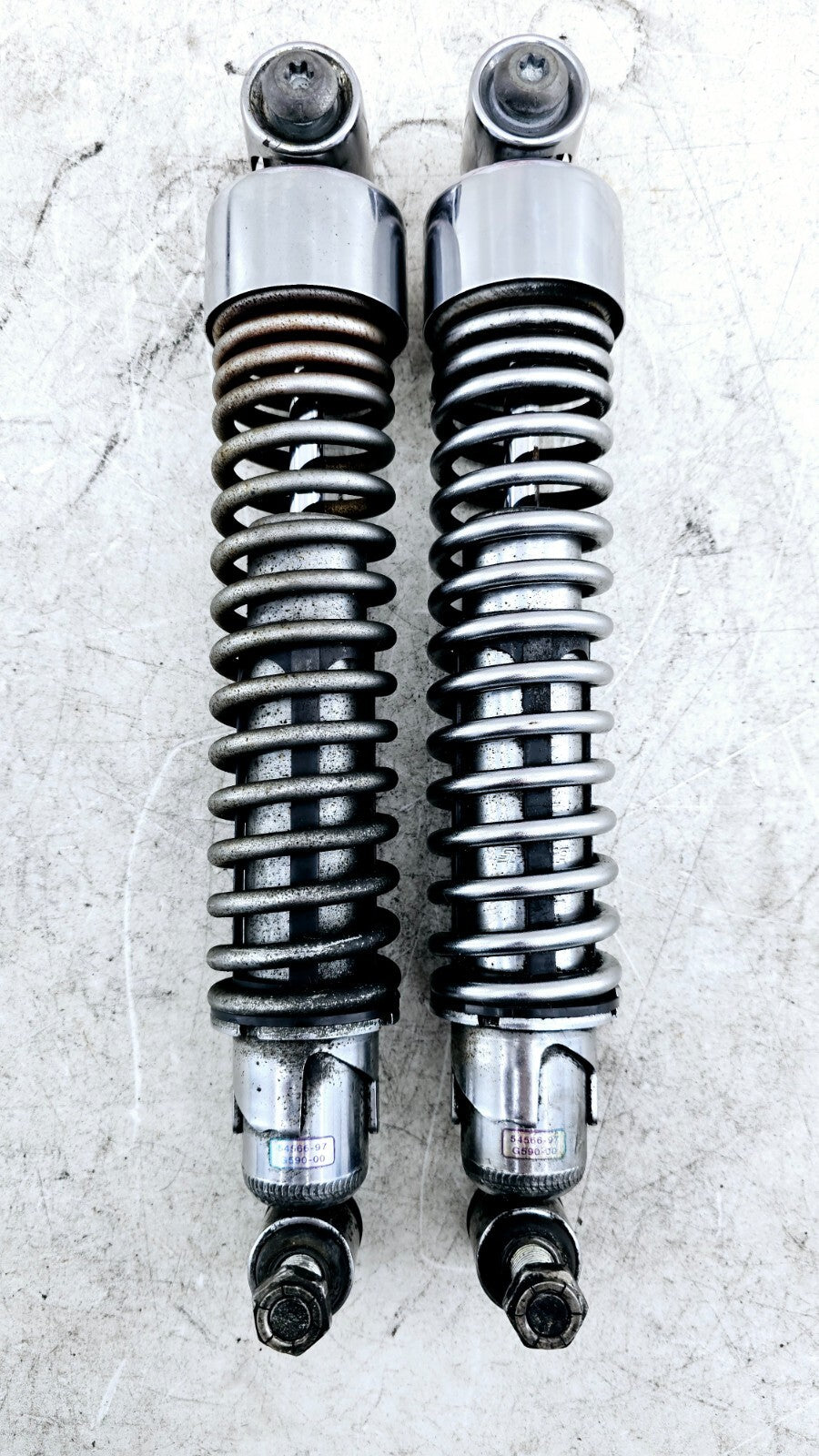 2000 Harley Davidson Sportster Left Right Rear Shock Suspension 54566-97