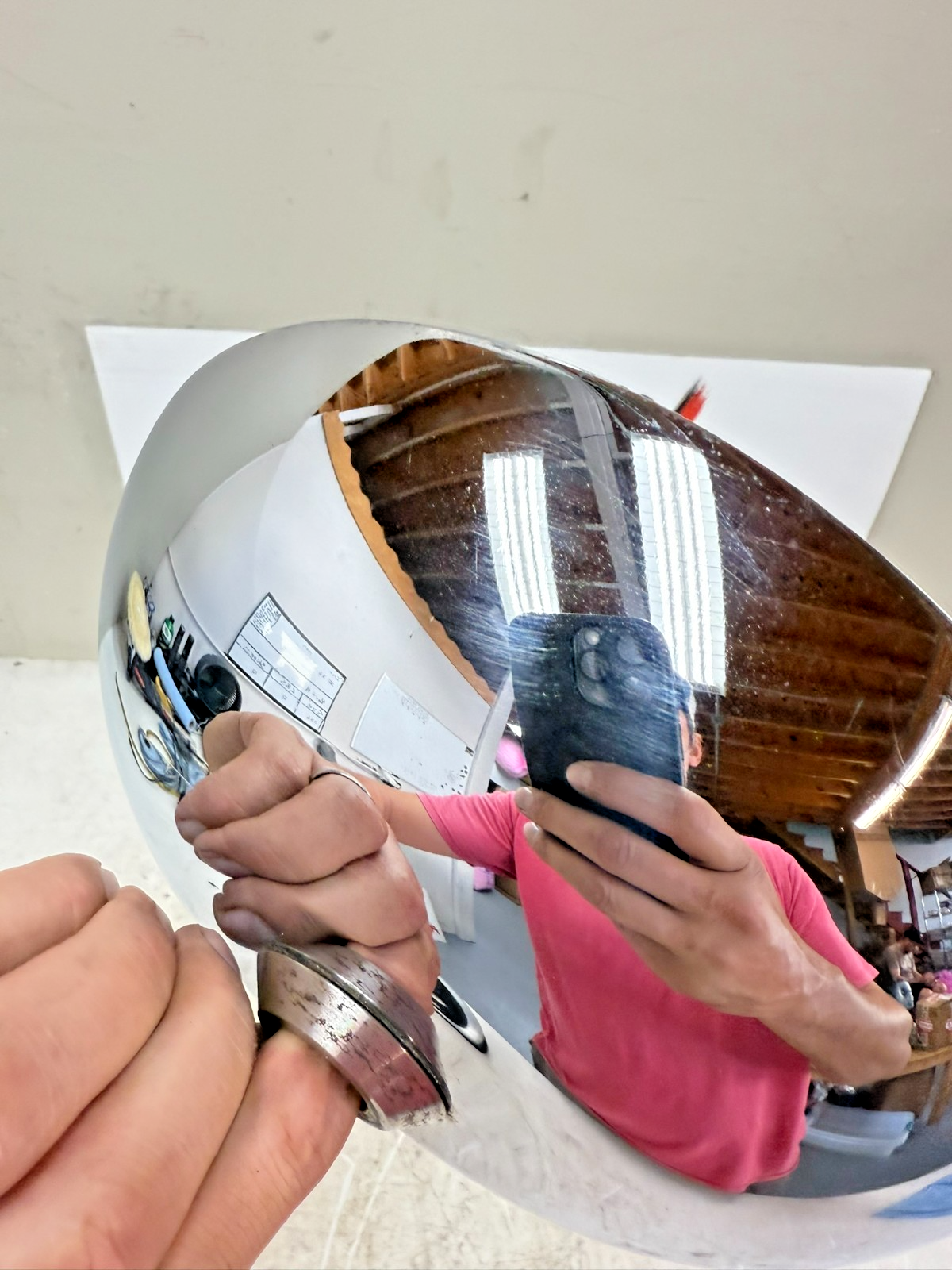 1997 HARLEY DAVIDSON SOFTAIL Front Wheel Hub Cap Center Chrome Cover