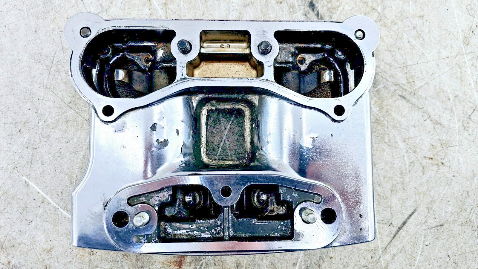 1995 HARLEY DYNA CONVERTIBLE Evo Evolution Chrome Engine Motor Rocker Box Cover