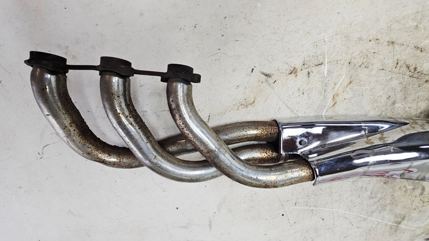 2000 HONDA VALKYRIE INTERSTATE Exhaust Header Muffler Pipe System Chrome