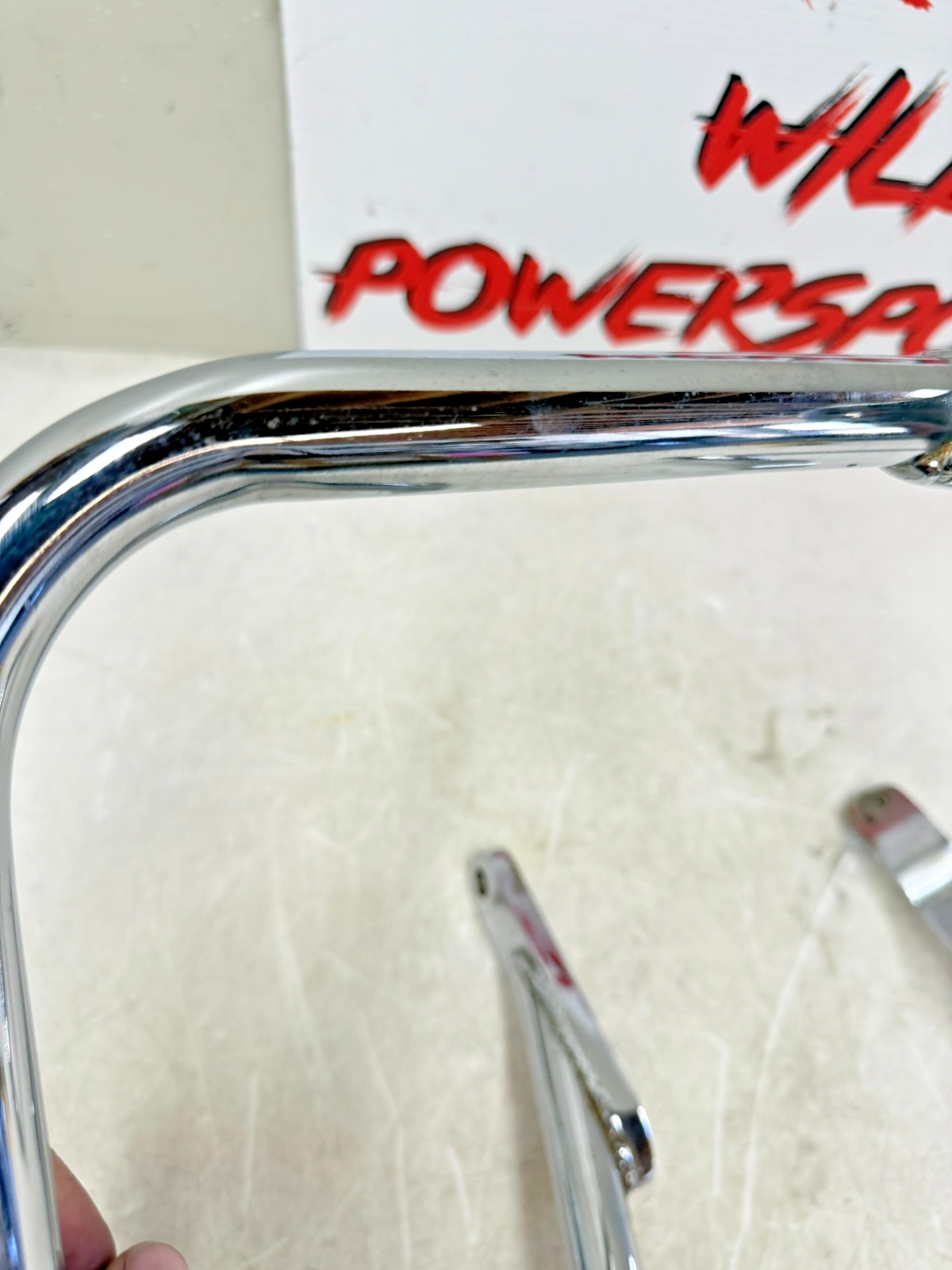 1997 HARLEY DAVIDSON SOFTAIL Saddlebag Guard Mount Support Bracket Crash Bar